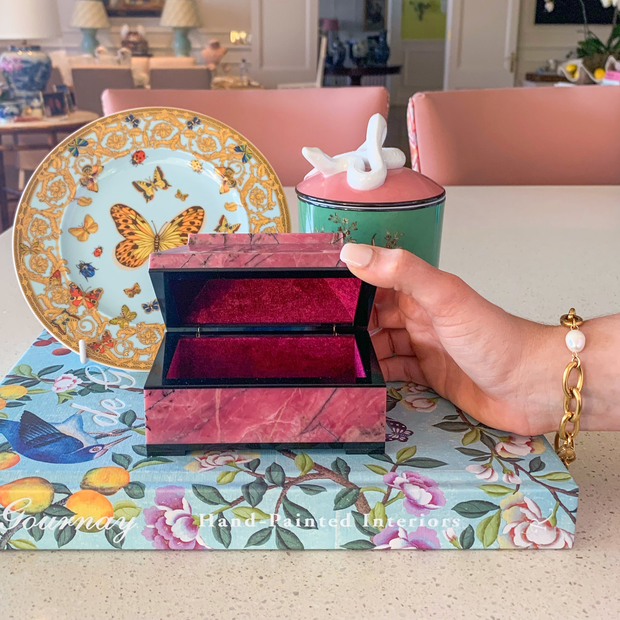 MALACHITE BOX Homewares Jimena Alejandra