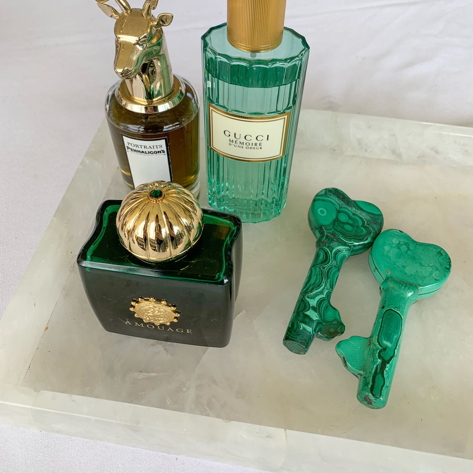MALACHITE KEY Homewares Jimena Alejandra