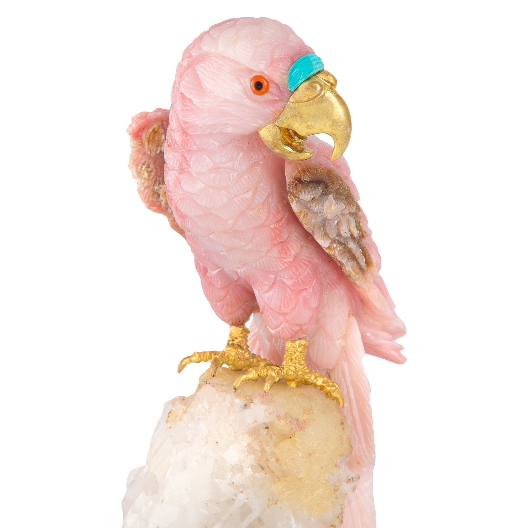 PARROT (Peruvian Pink Opal) Homewares Jimena Alejandra