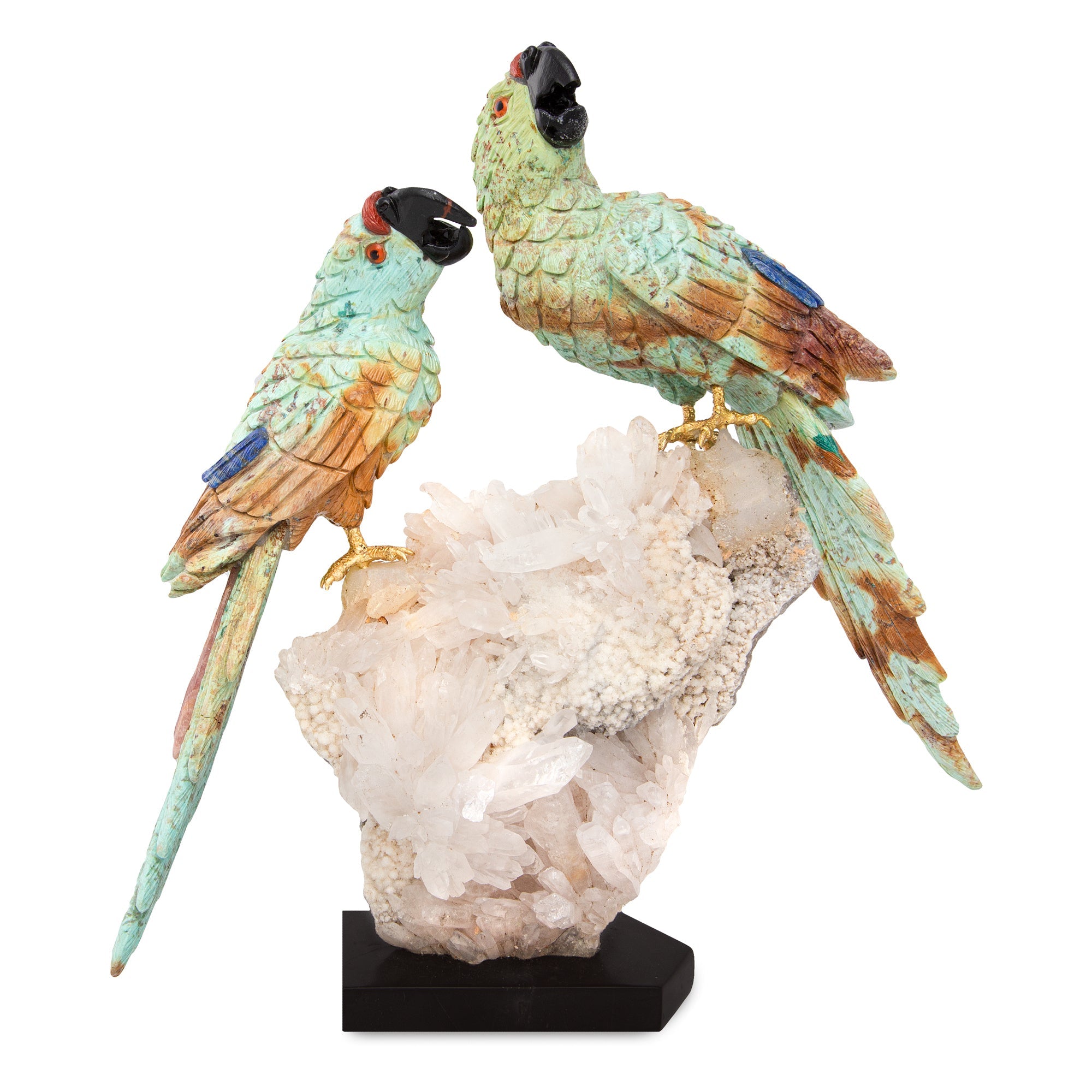 PARROTS (African Turquoise) Homewares Jimena Alejandra