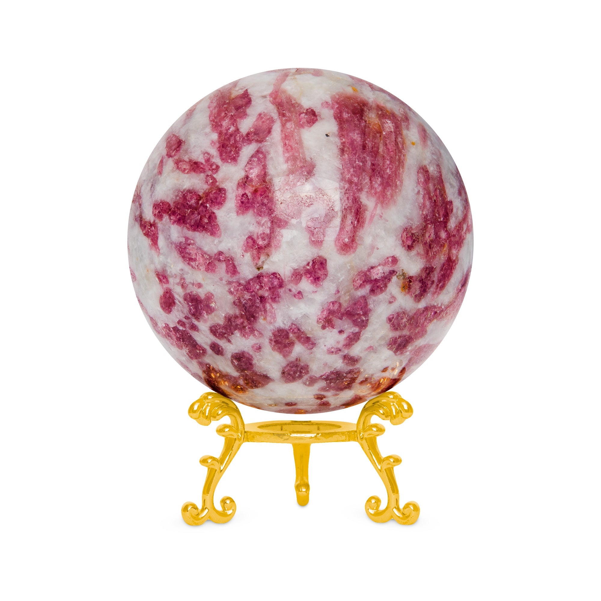 PINK TOURMALINE SPHERE Jimena Alejandra