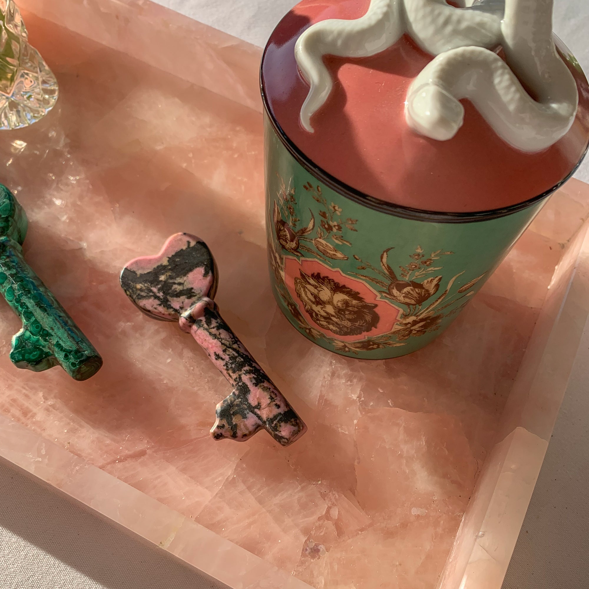 ROSE QUARTZ TRAY Homewares Jimena Alejandra