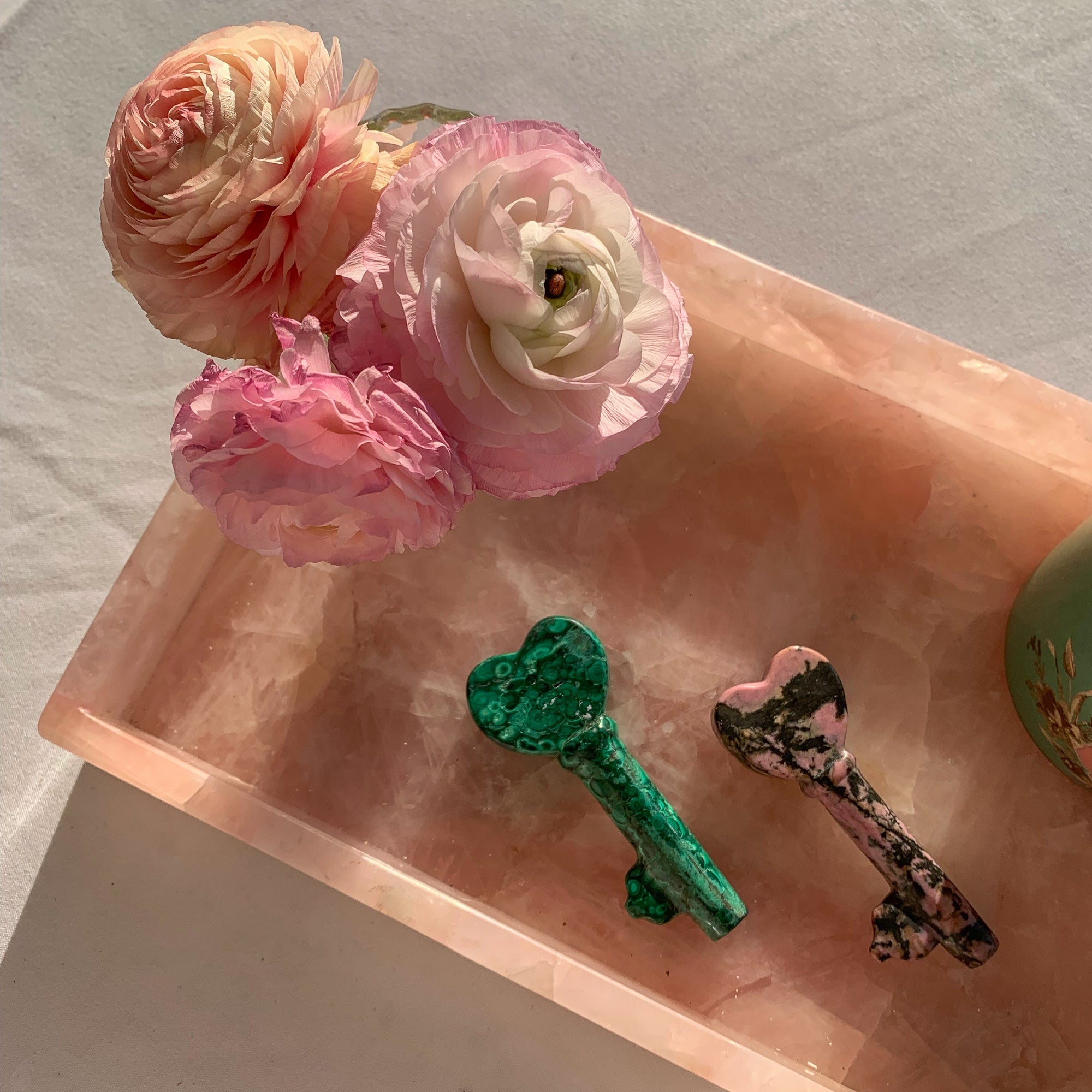 ROSE QUARTZ TRAY Homewares Jimena Alejandra