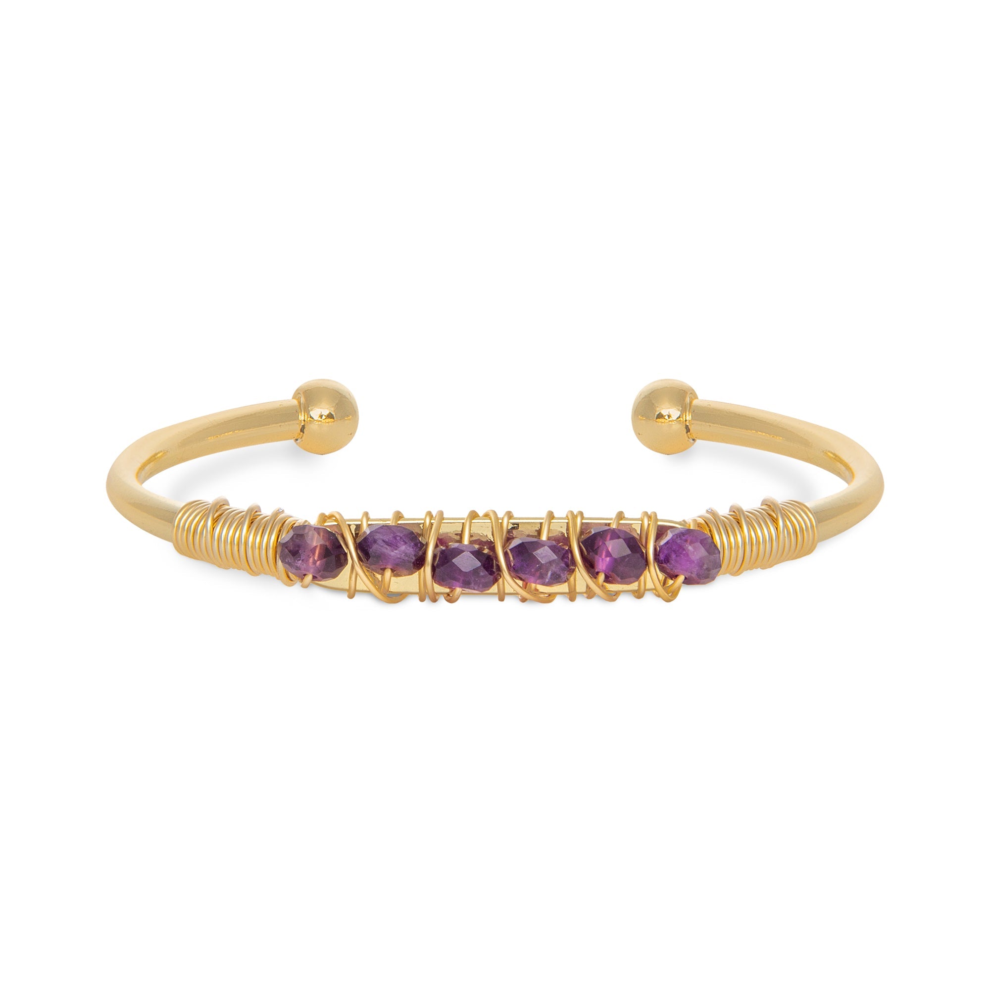 THE ALLIE (Amethyst) Bracelets Jimena Alejandra
