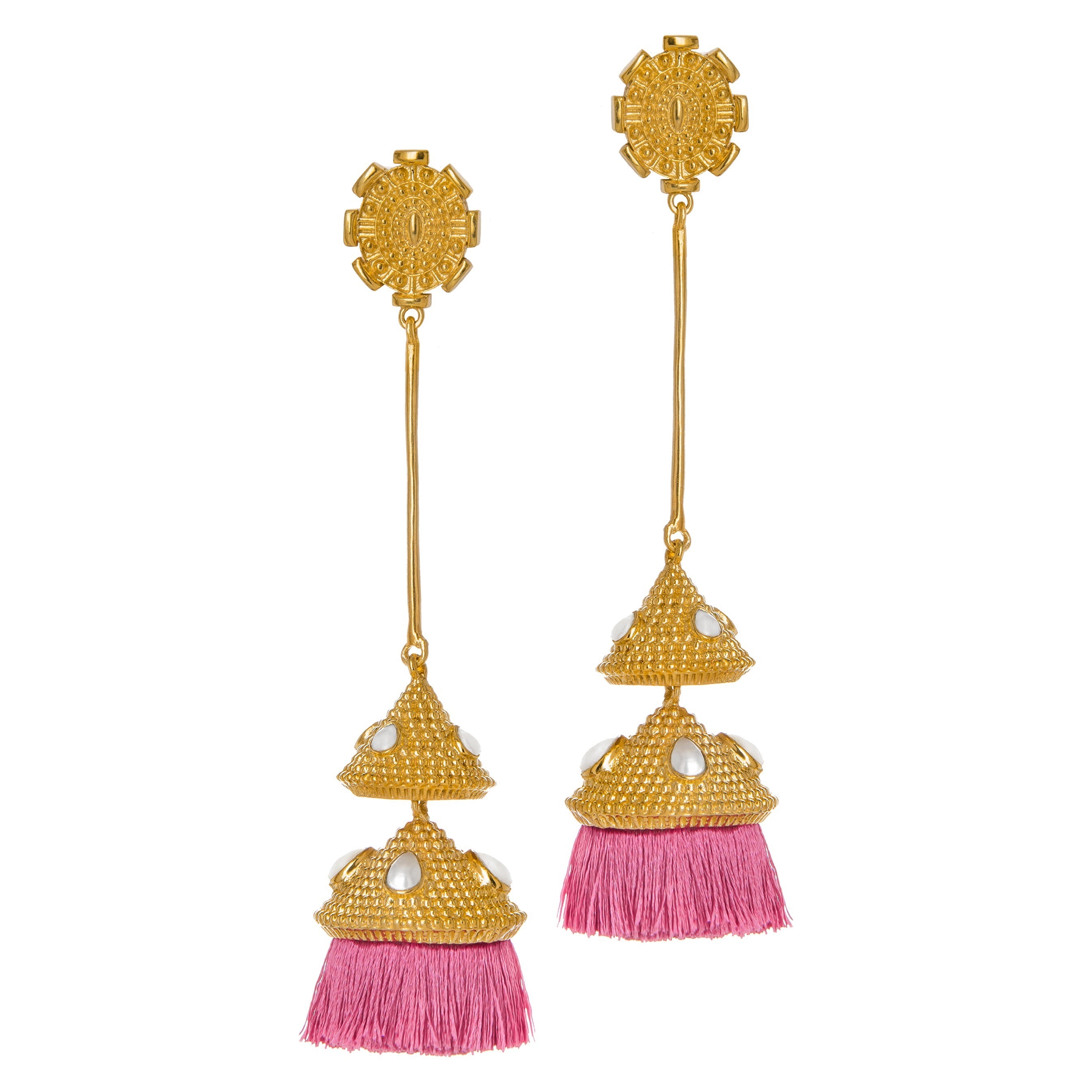 THE APHRODITE Earrings Jimena Alejandra Light Pink