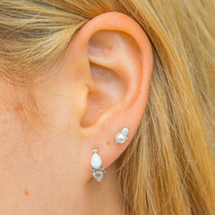 THE BONNIE (SILVER) Earrings Jimena Alejandra Silver 