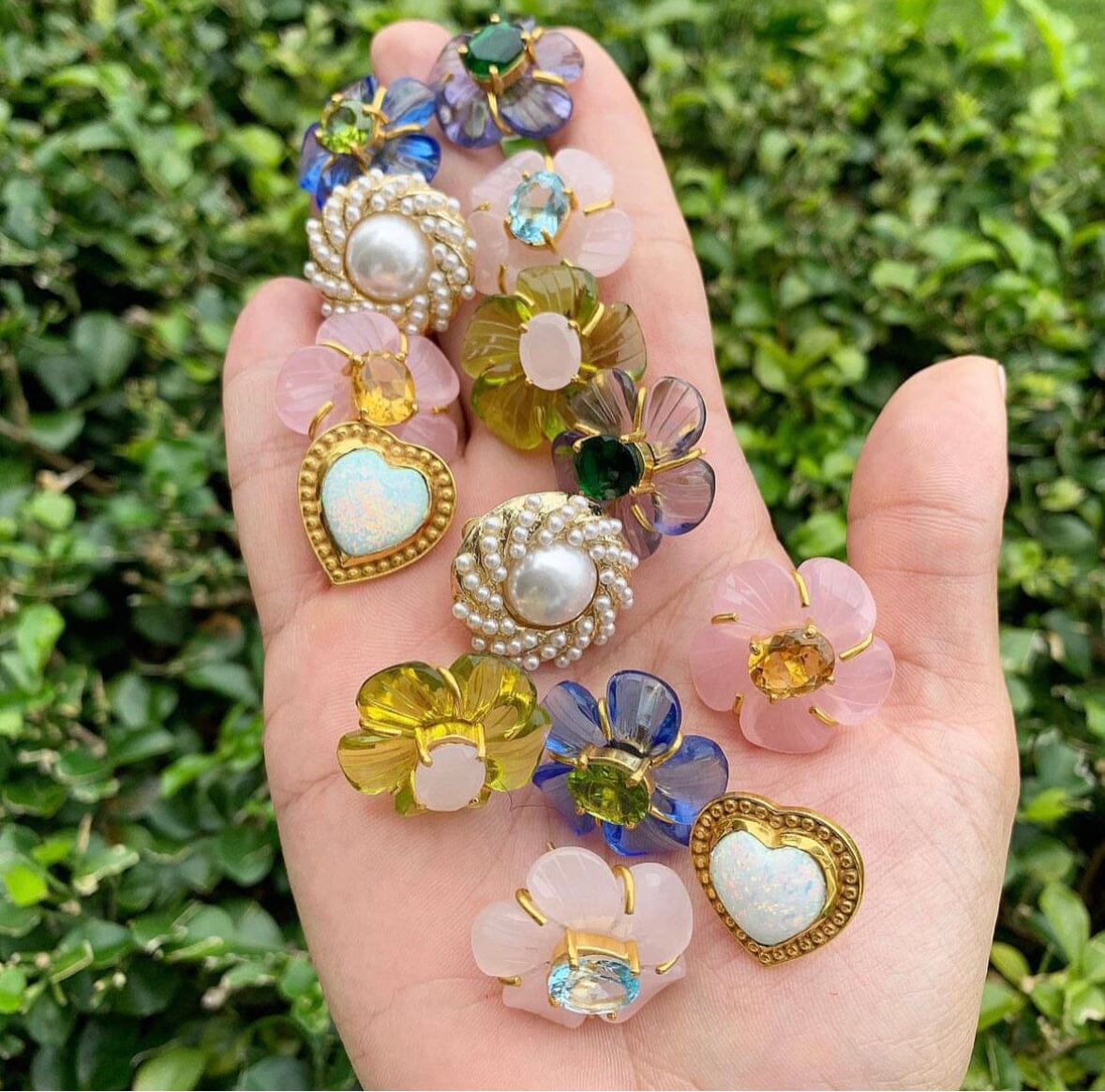 THE CYNTHIA (Brazilian Amethyst) Earrings Jimena Alejandra