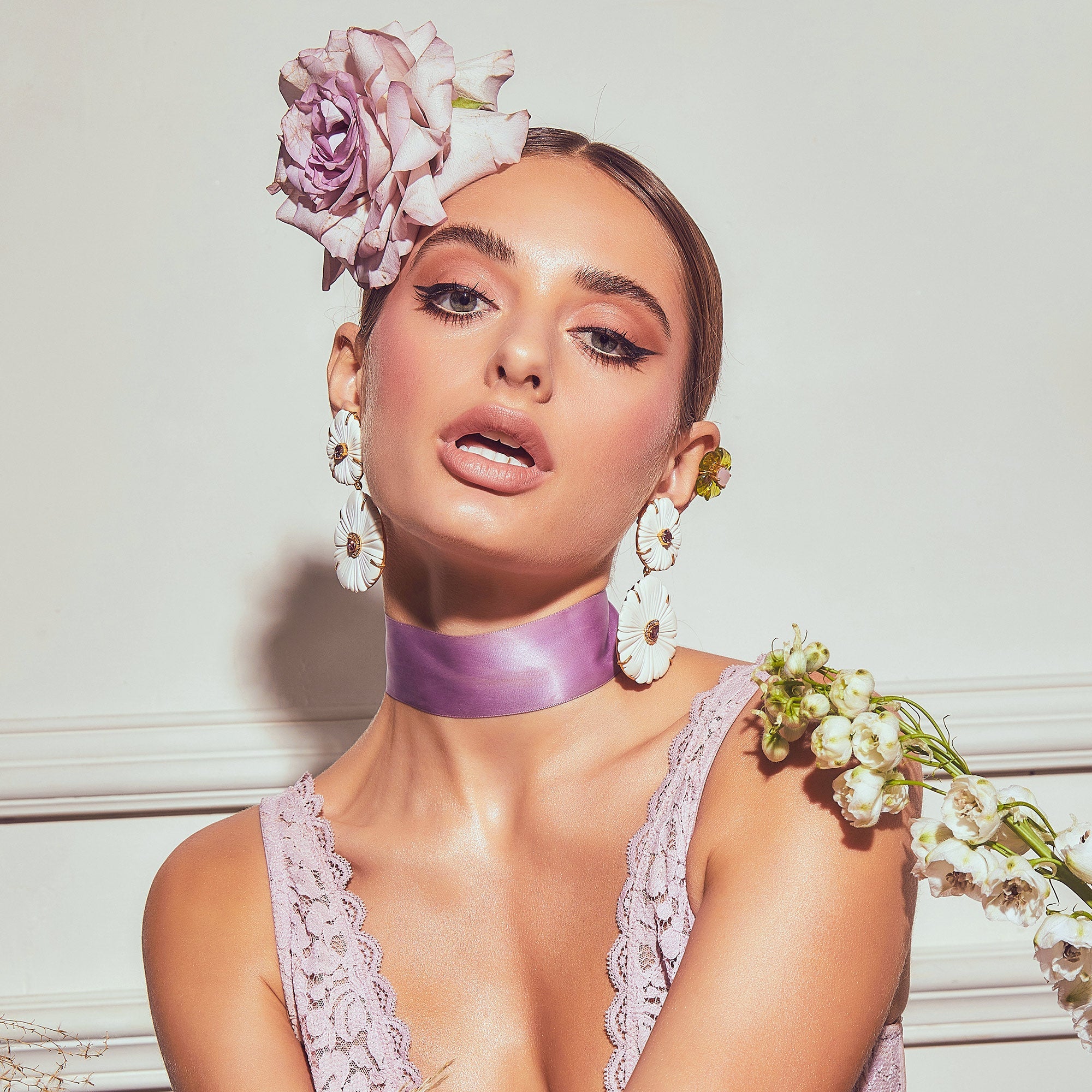 THE CYNTHIA (Peridot) Earrings Jimena Alejandra