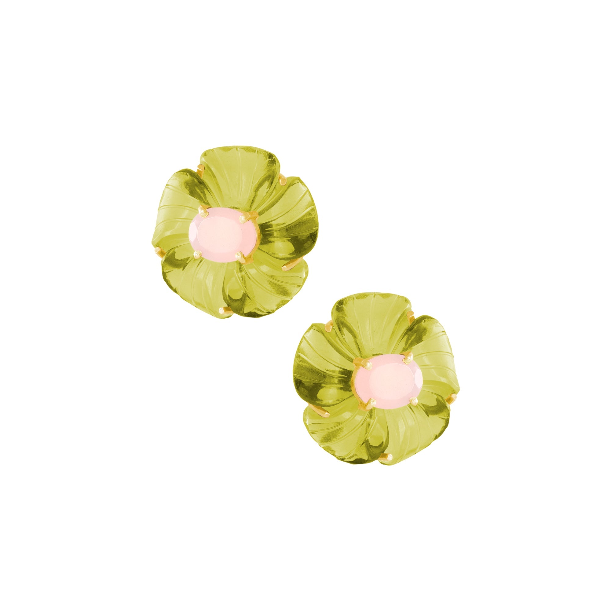 THE CYNTHIA (Peridot) Earrings Jimena Alejandra