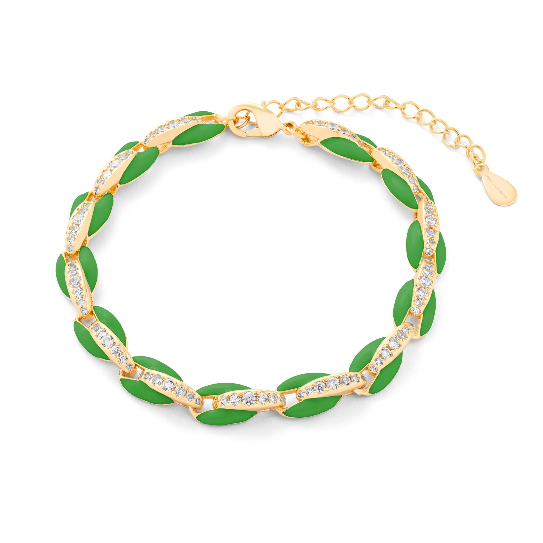 THE FARRAH (Green) Bracelets Jimena Alejandra
