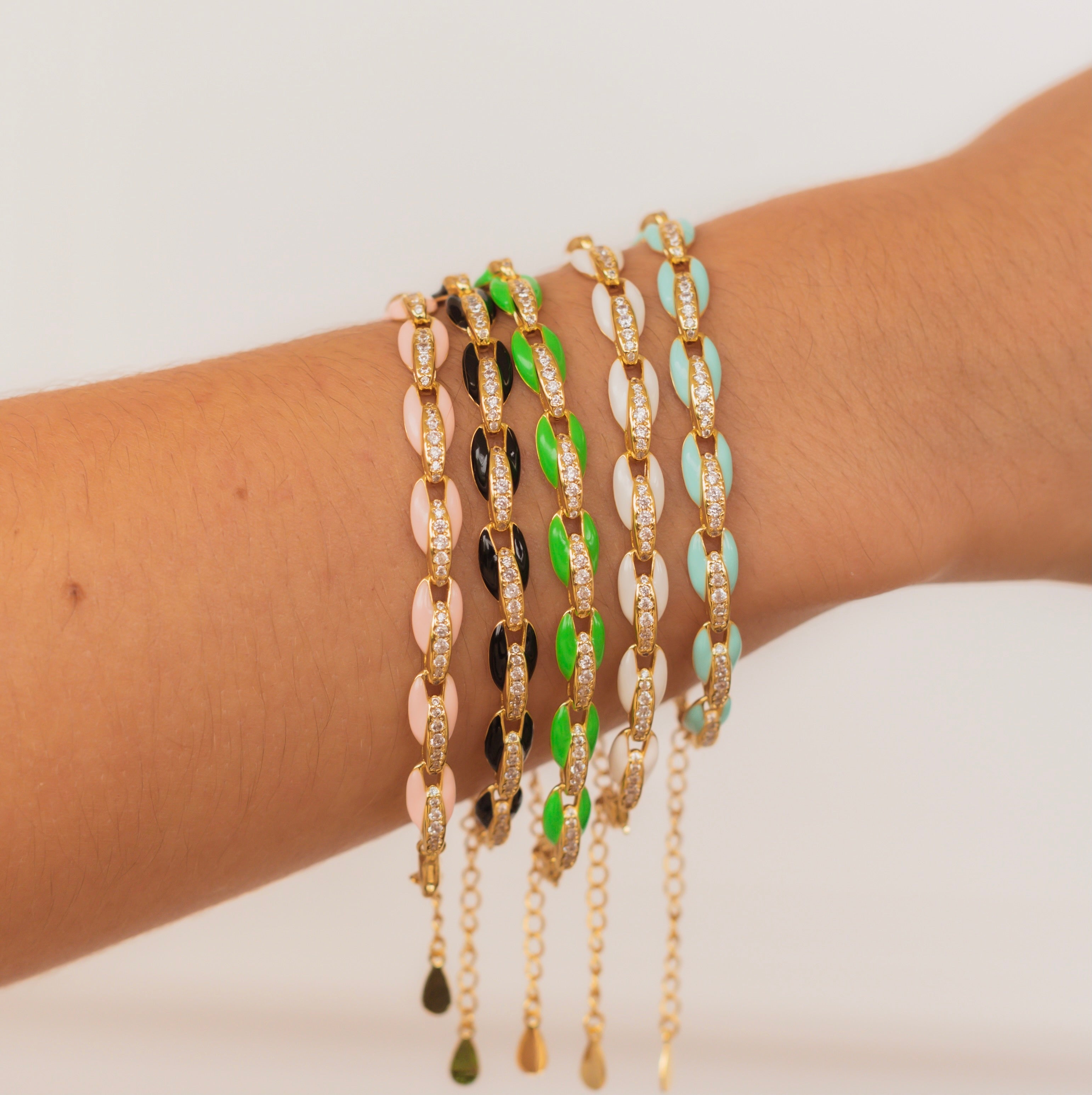 THE FARRAH (Pink) Bracelets Jimena Alejandra