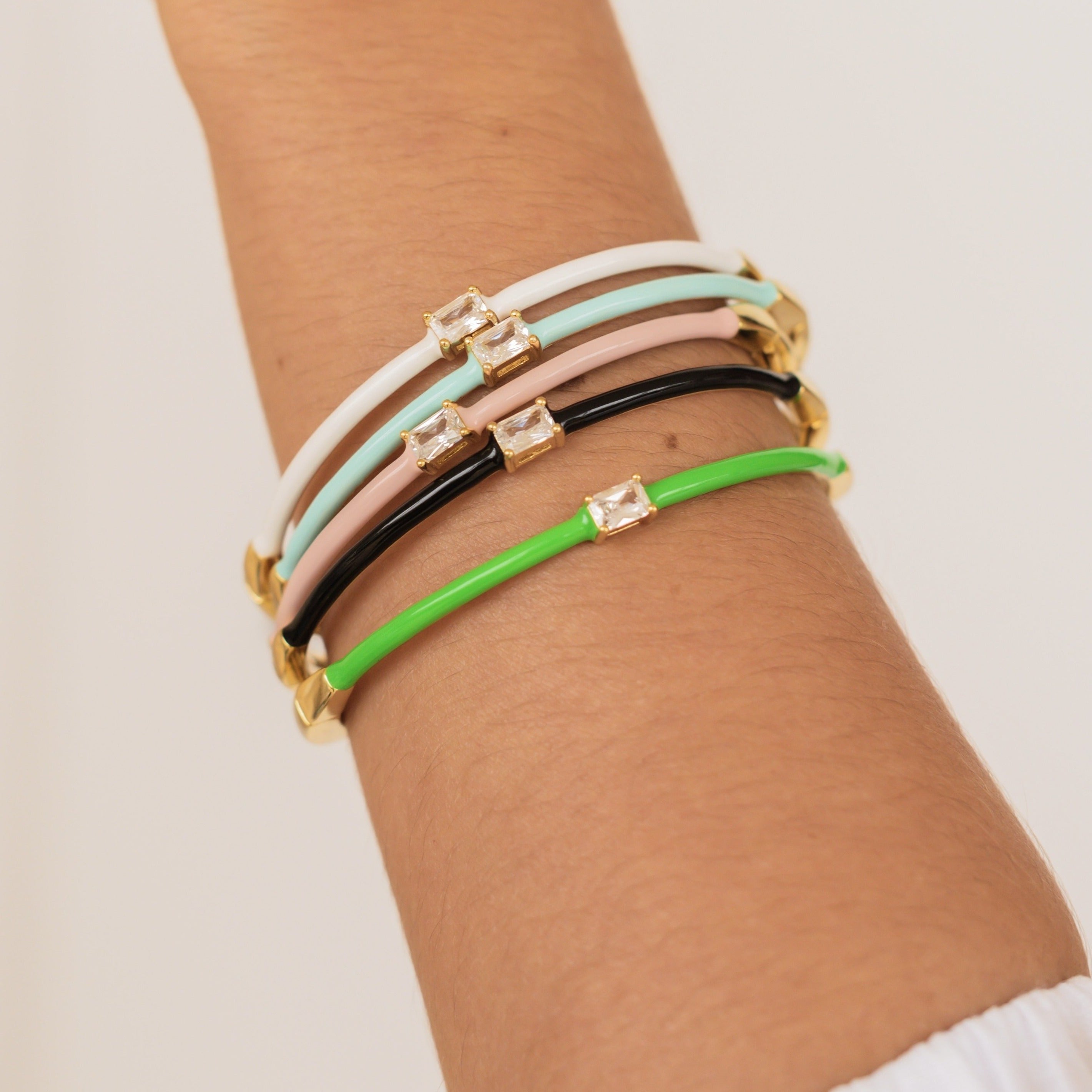 THE FELICITY (Green) Bracelets Jimena Alejandra