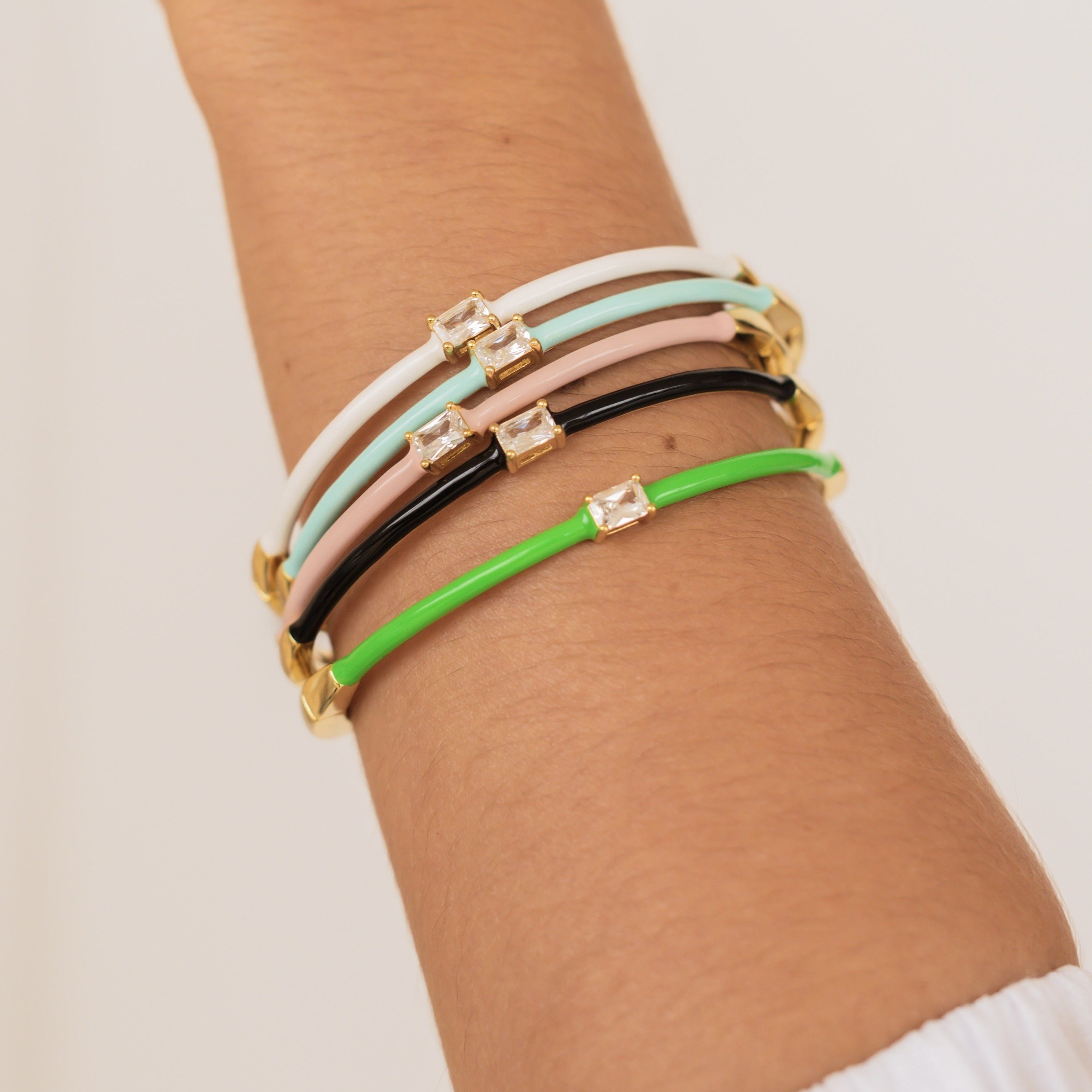 THE FELICITY (White) Bracelets Jimena Alejandra