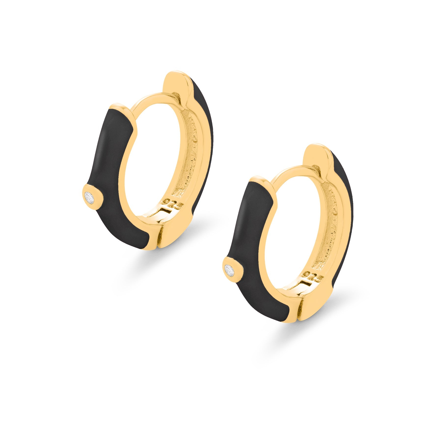 THE GAYLE (Black) Earrings Jimena Alejandra