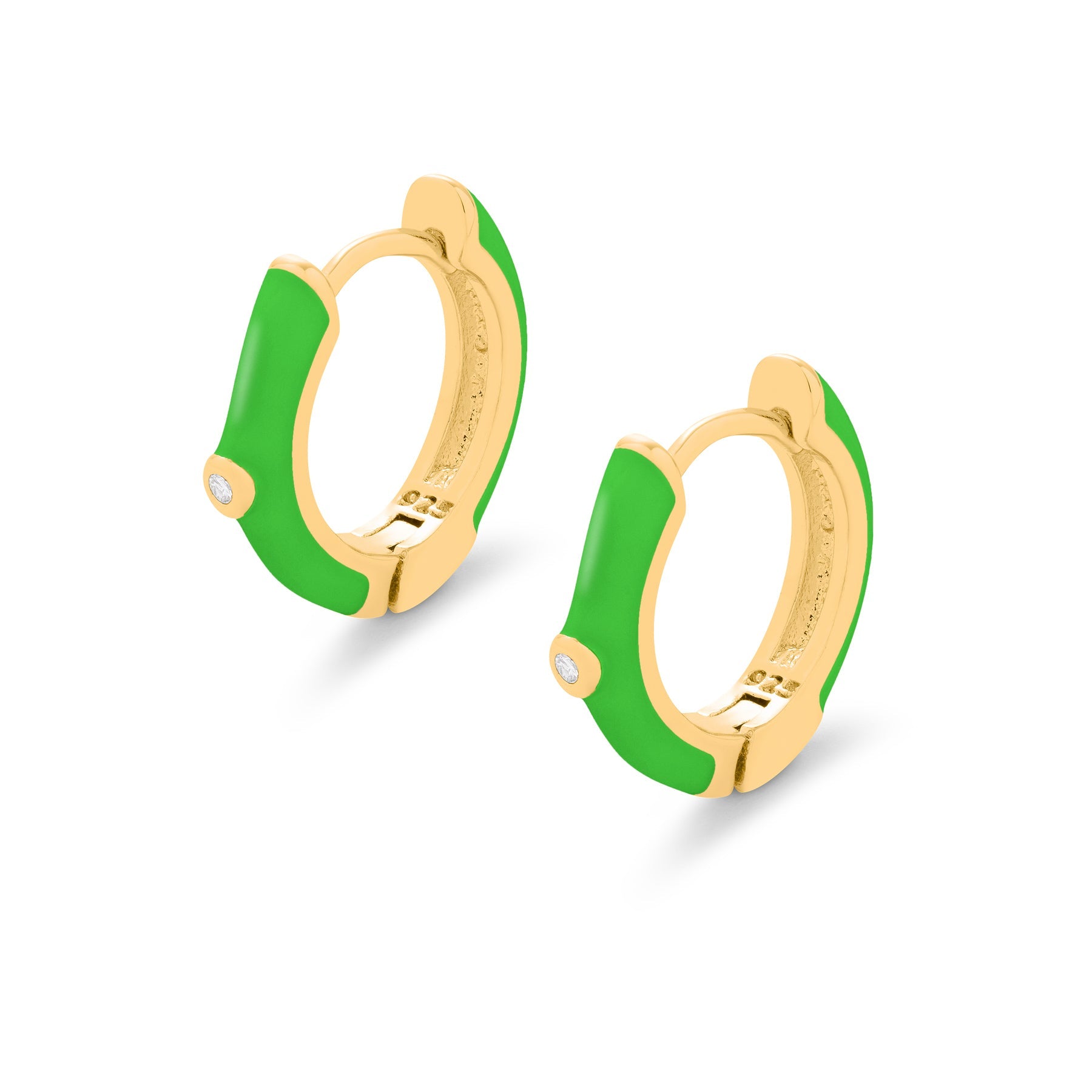 THE GAYLE (Green) Earrings Jimena Alejandra