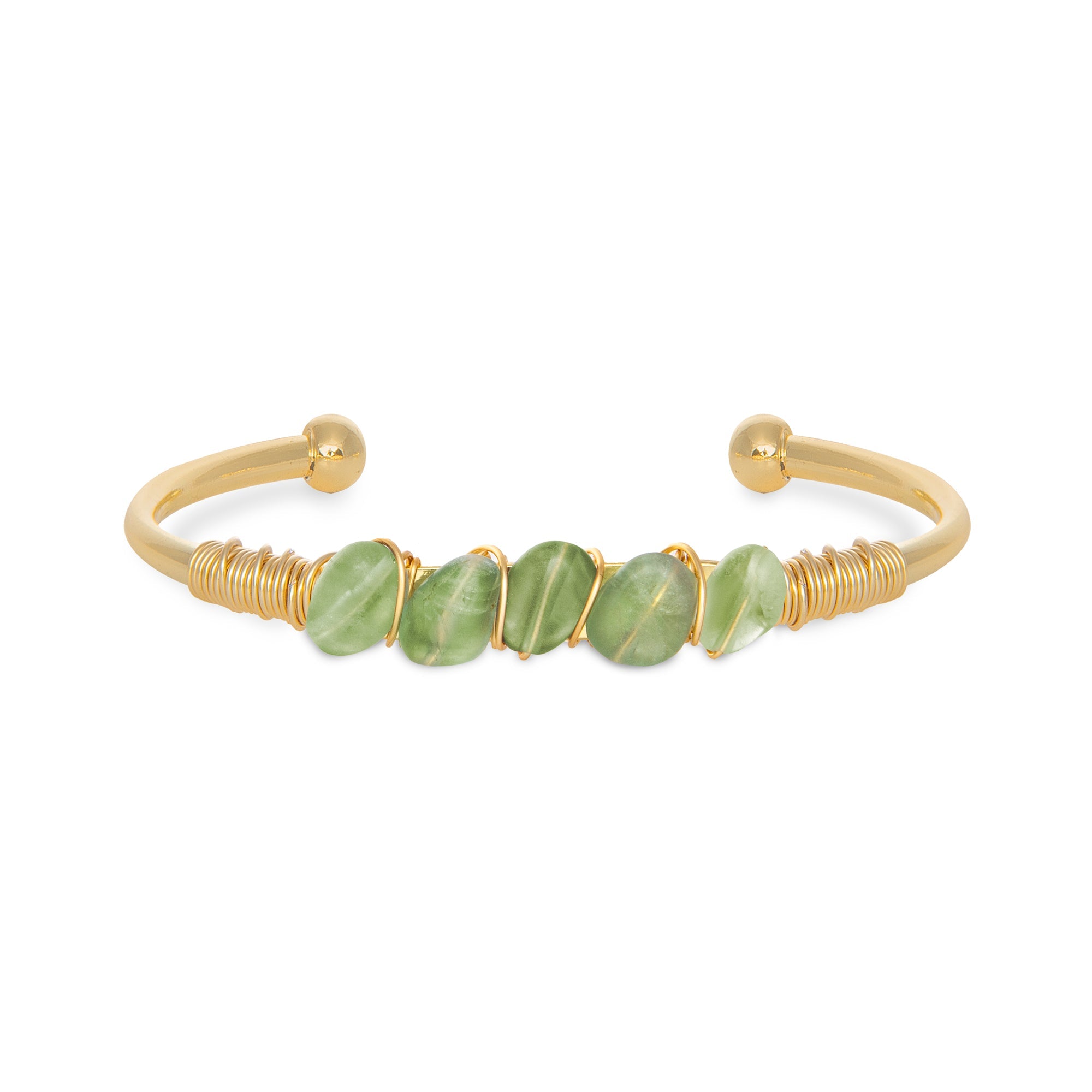 THE GWENYTH (Green Amethyst) Bracelets Jimena Alejandra