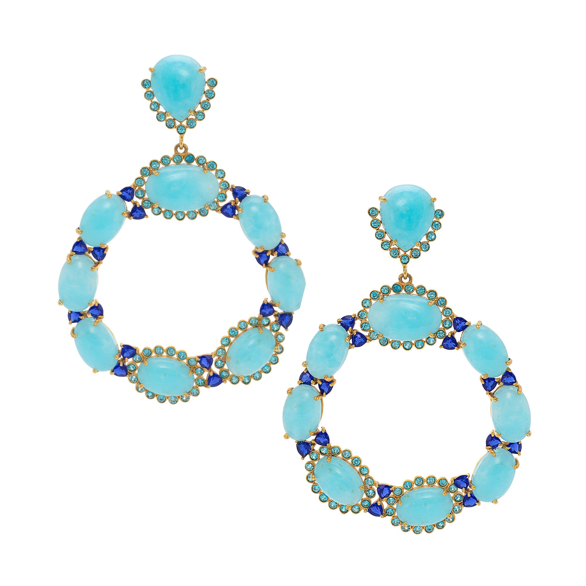 THE HEATHER (Smithsonite) Earrings Jimena Alejandra