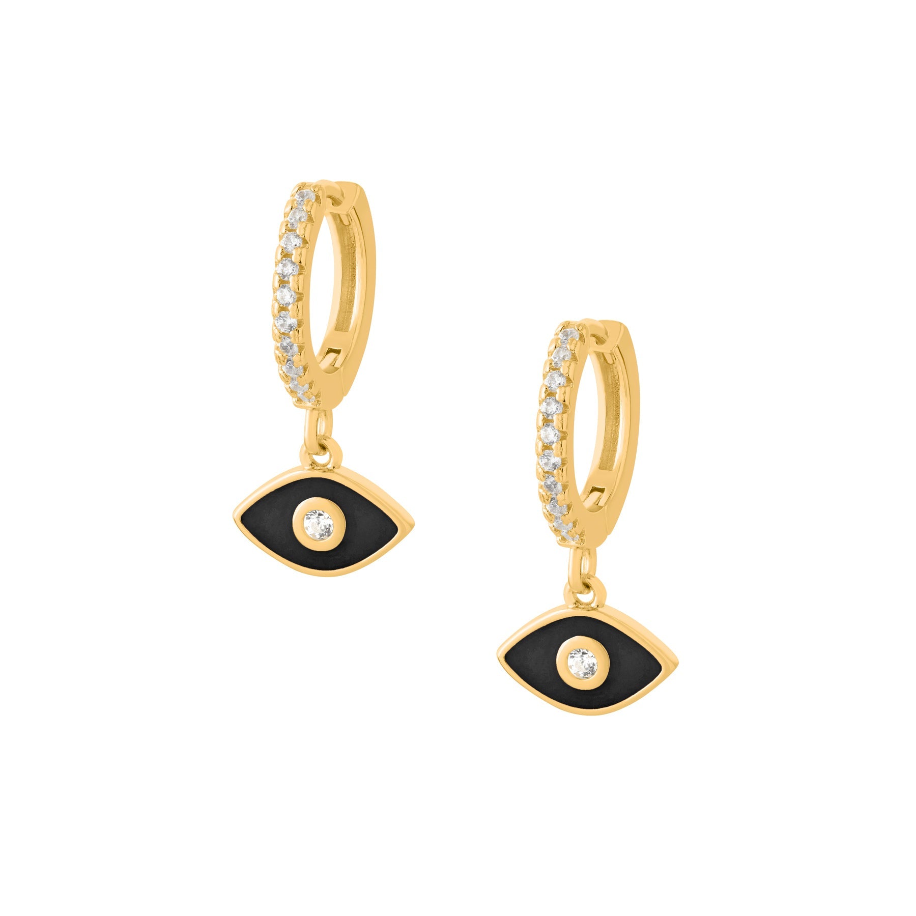 THE LEDA (Black) Earrings Jimena Alejandra