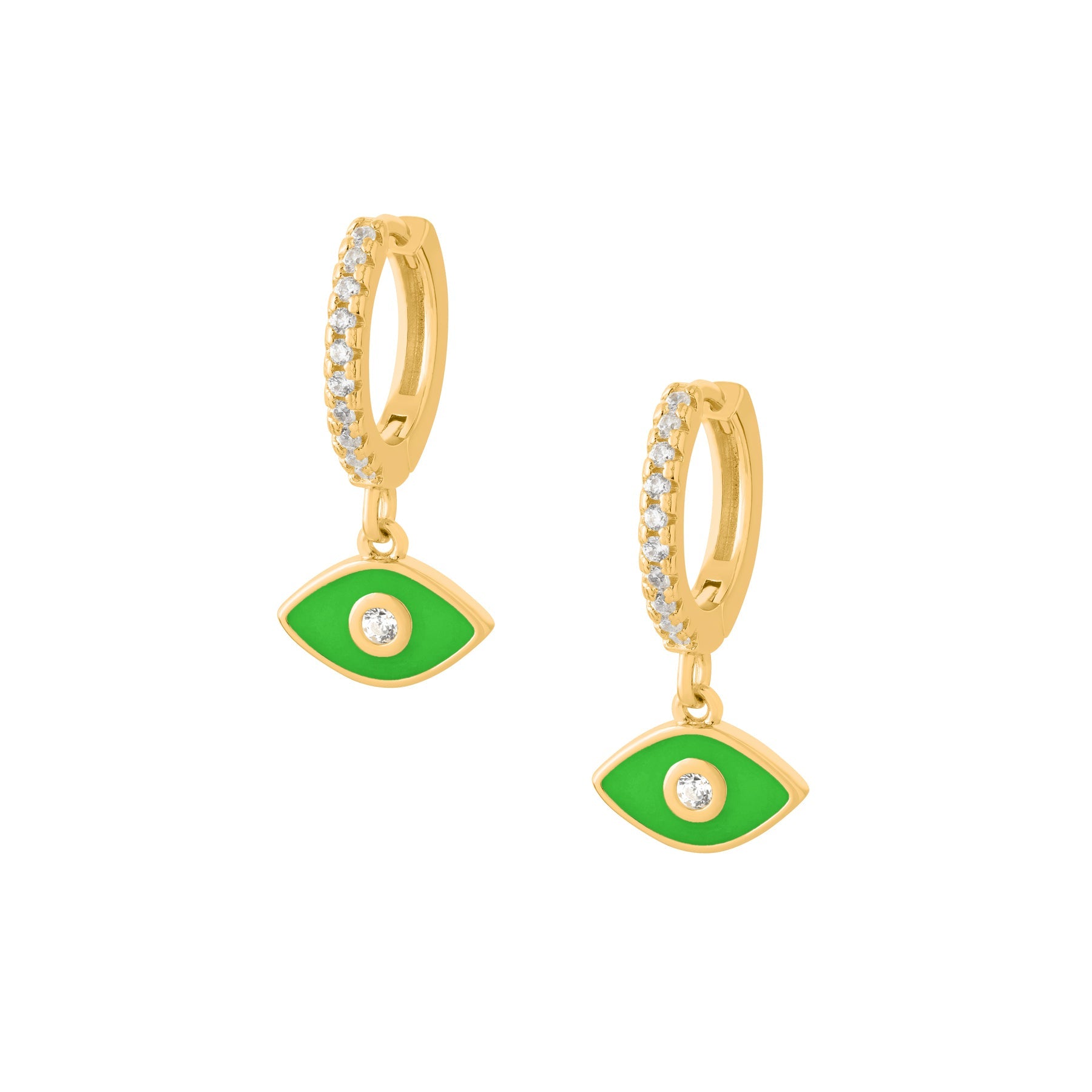 THE LEDA (Green) Earrings Jimena Alejandra