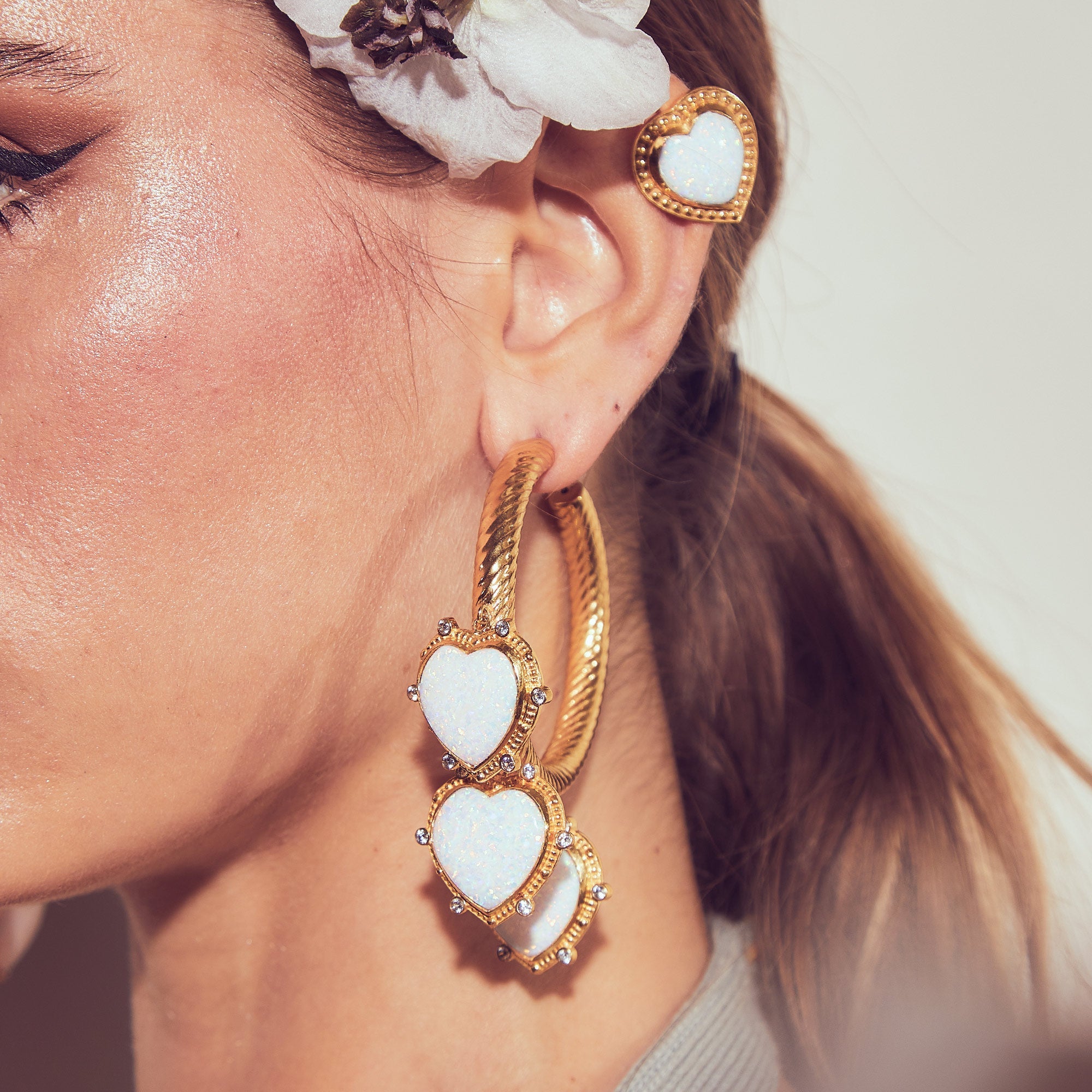 THE MAGDALENA (Opal) Earrings Jimena Alejandra