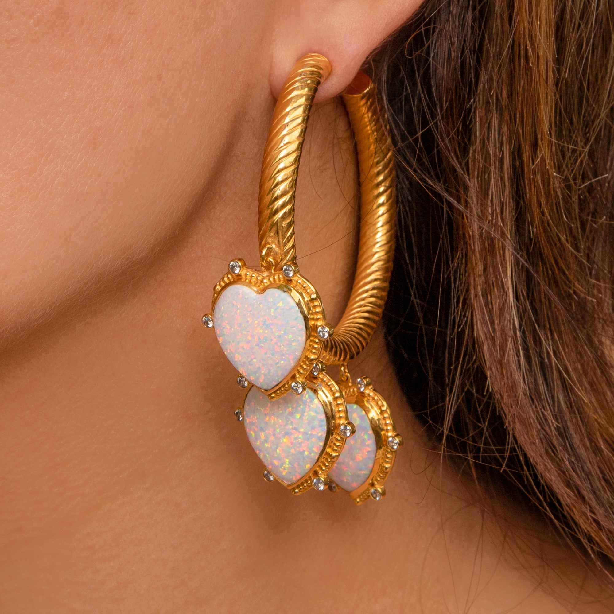 THE MAGDALENA (Opal) Earrings Jimena Alejandra