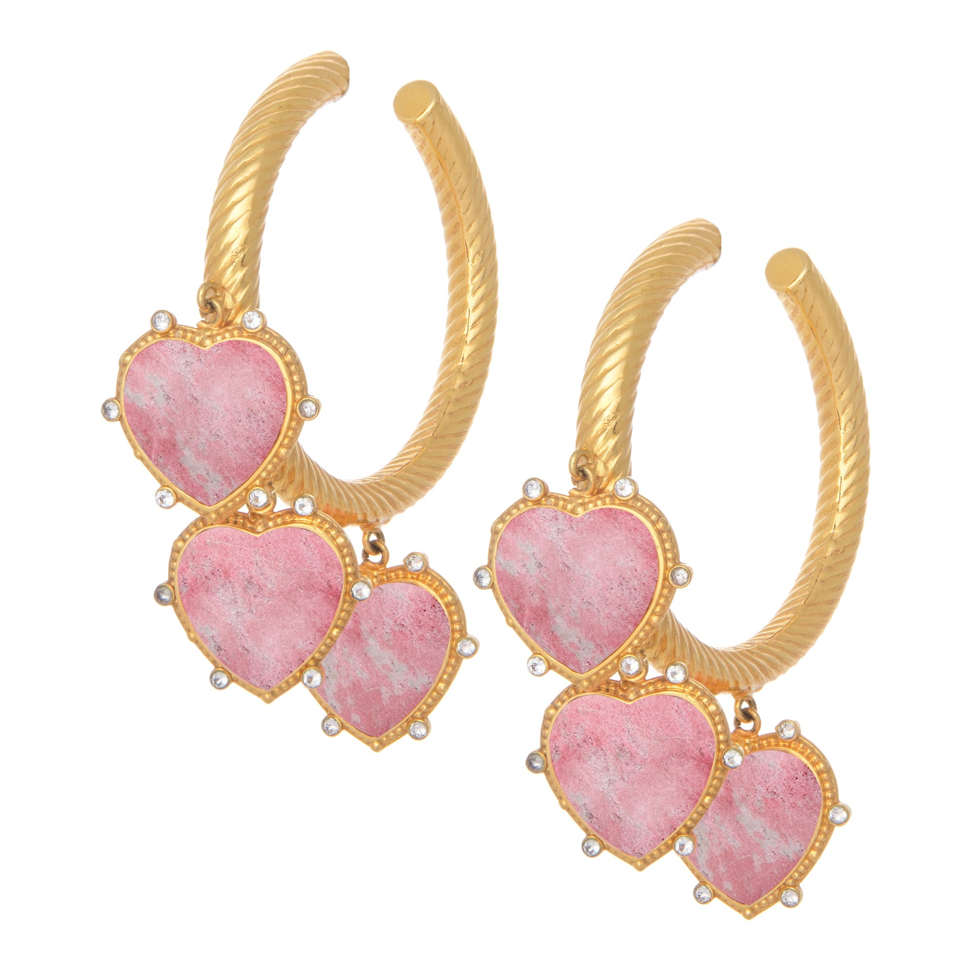 THE MAGDALENA (Thulite) Earrings Jimena Alejandra