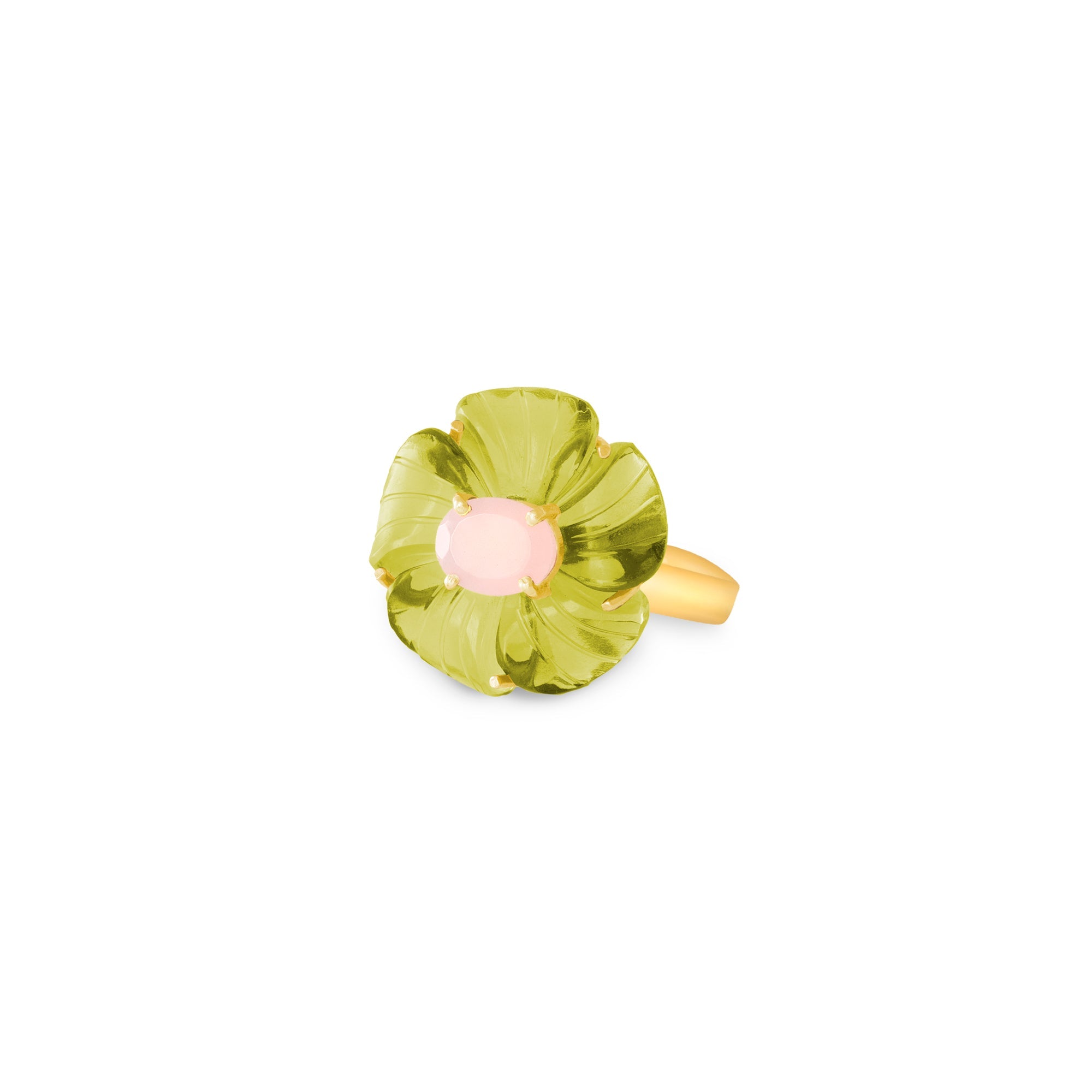 THE MAGNOLIA (Peridot) Rings Jimena Alejandra