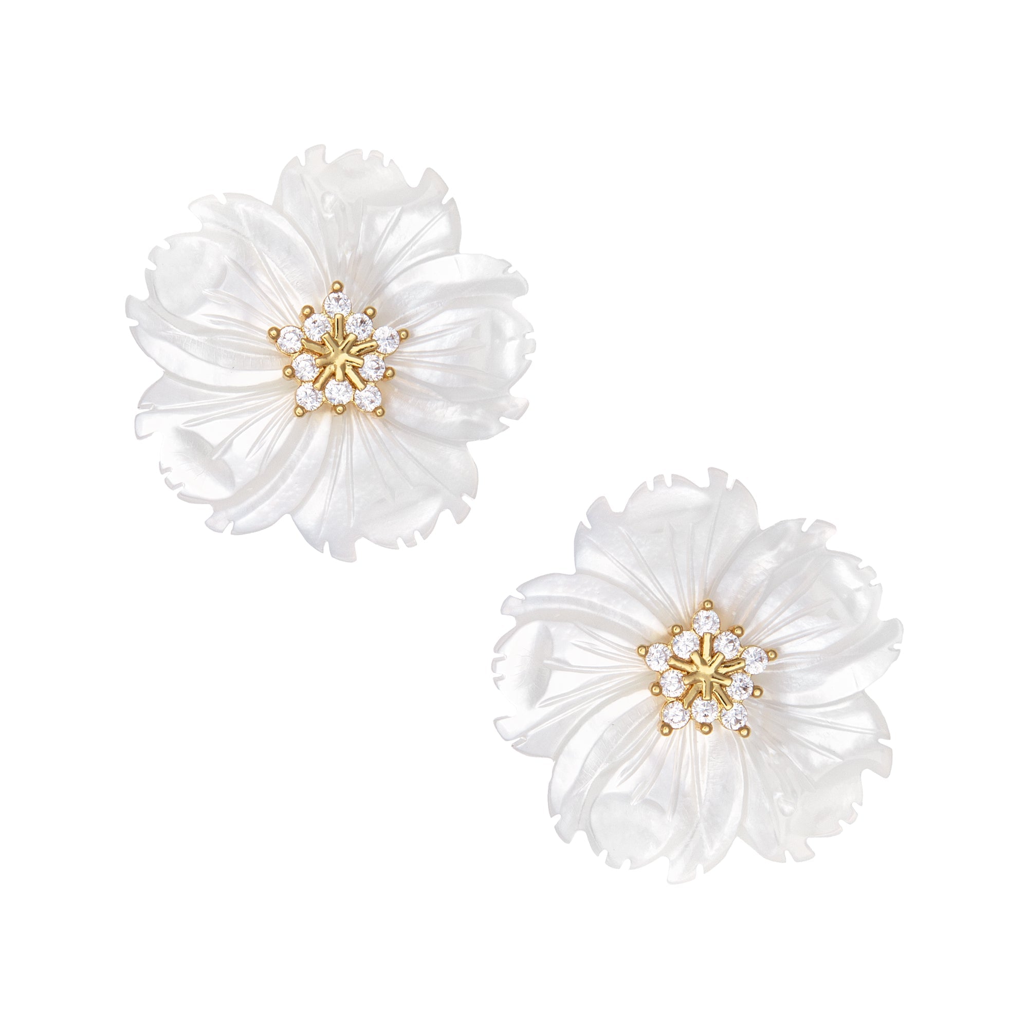 THE PEONY Earrings Jimena Alejandra