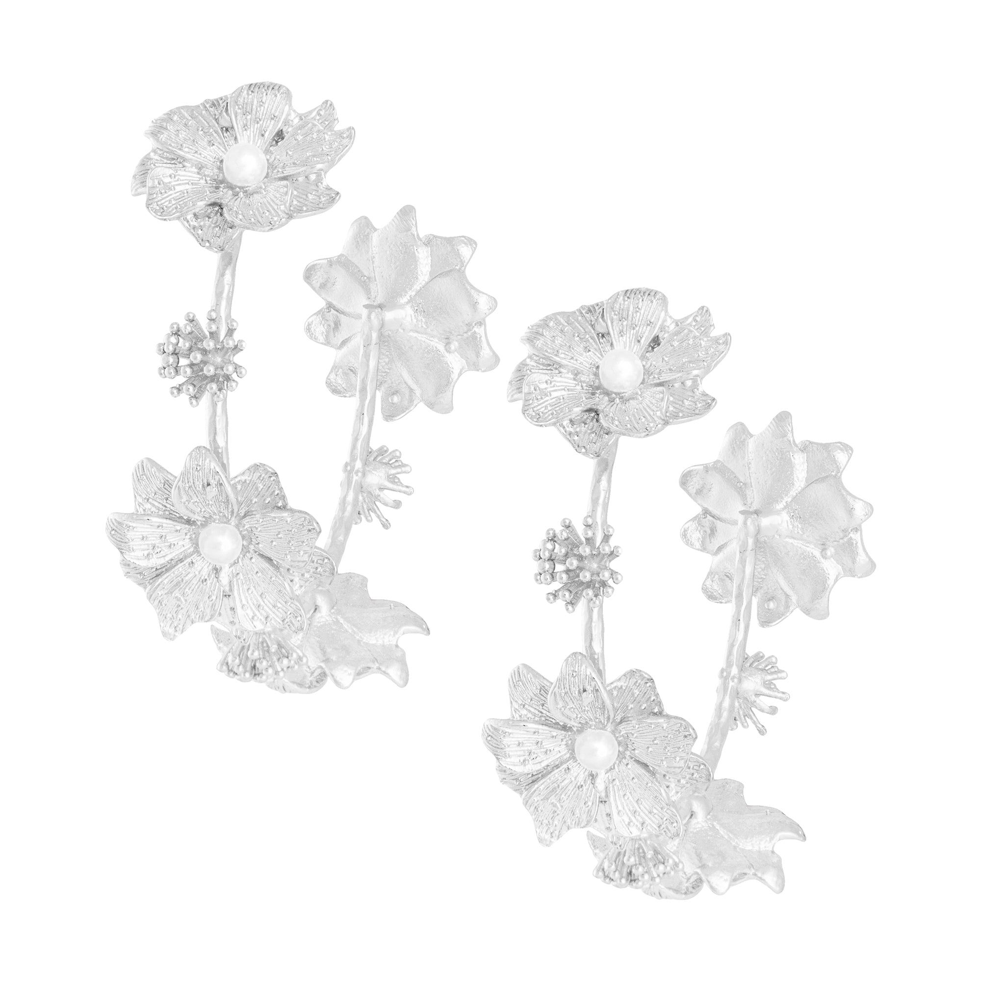 THE SONNY (SILVER) Earrings Jimena Alejandra Silver