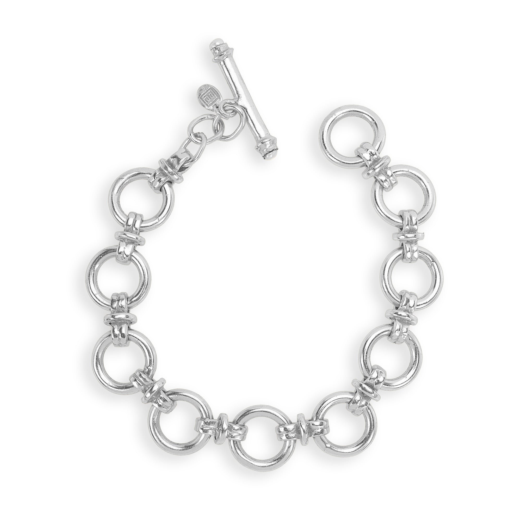 The Wilma: Chunky Link T-Bar Bracelet