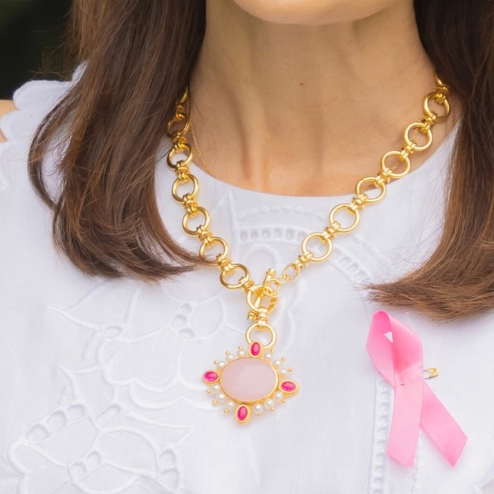 Strawberry Quartz & Pink Chalcedony: The Celeste