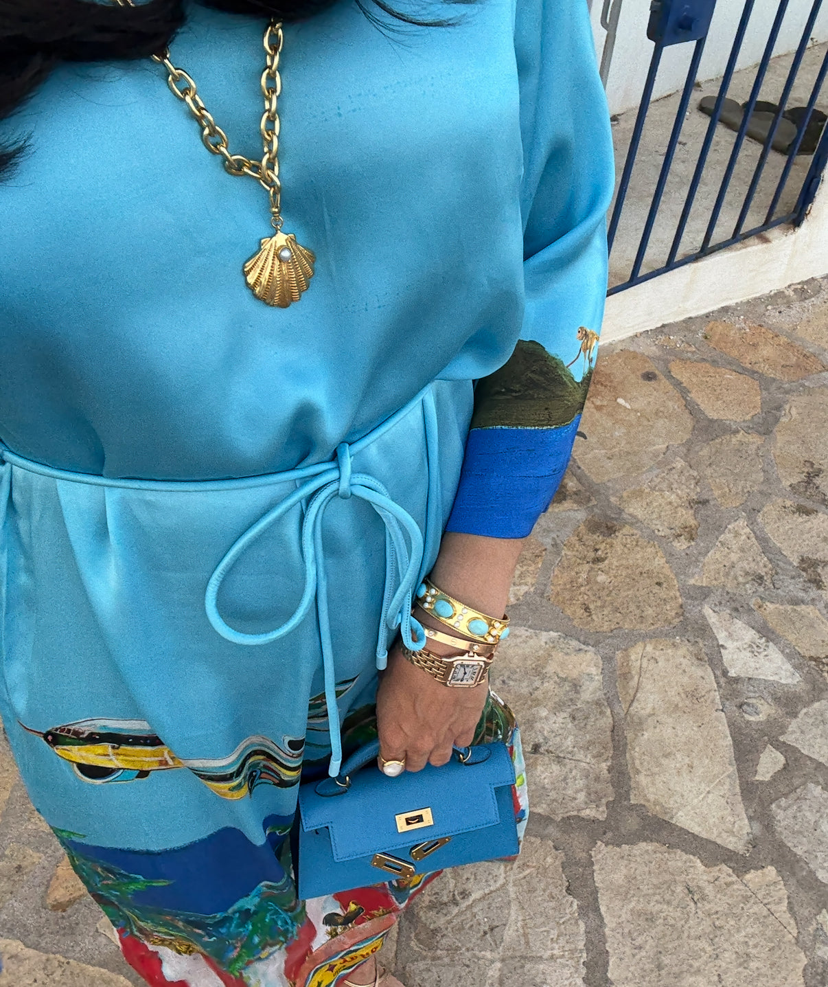 The Delphine: Long Link Necklace