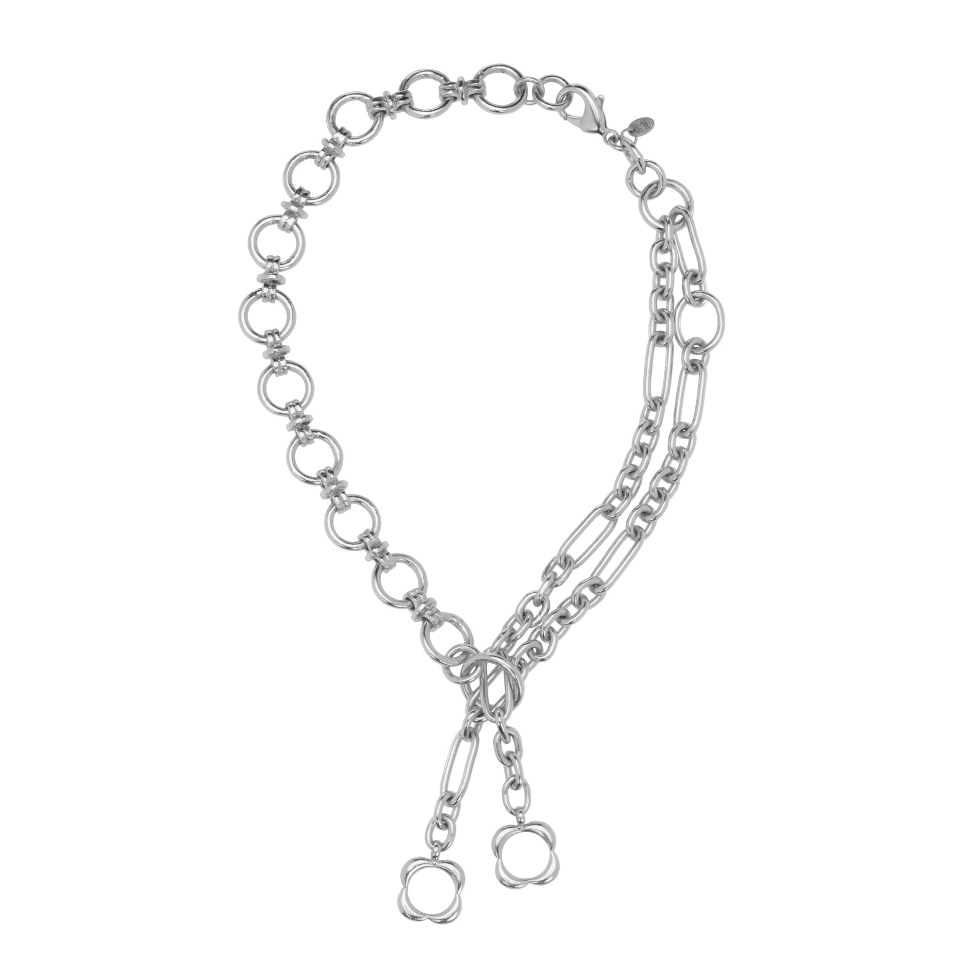 The Wilhelmina: Chunky  Link & Figaro Link Necklace