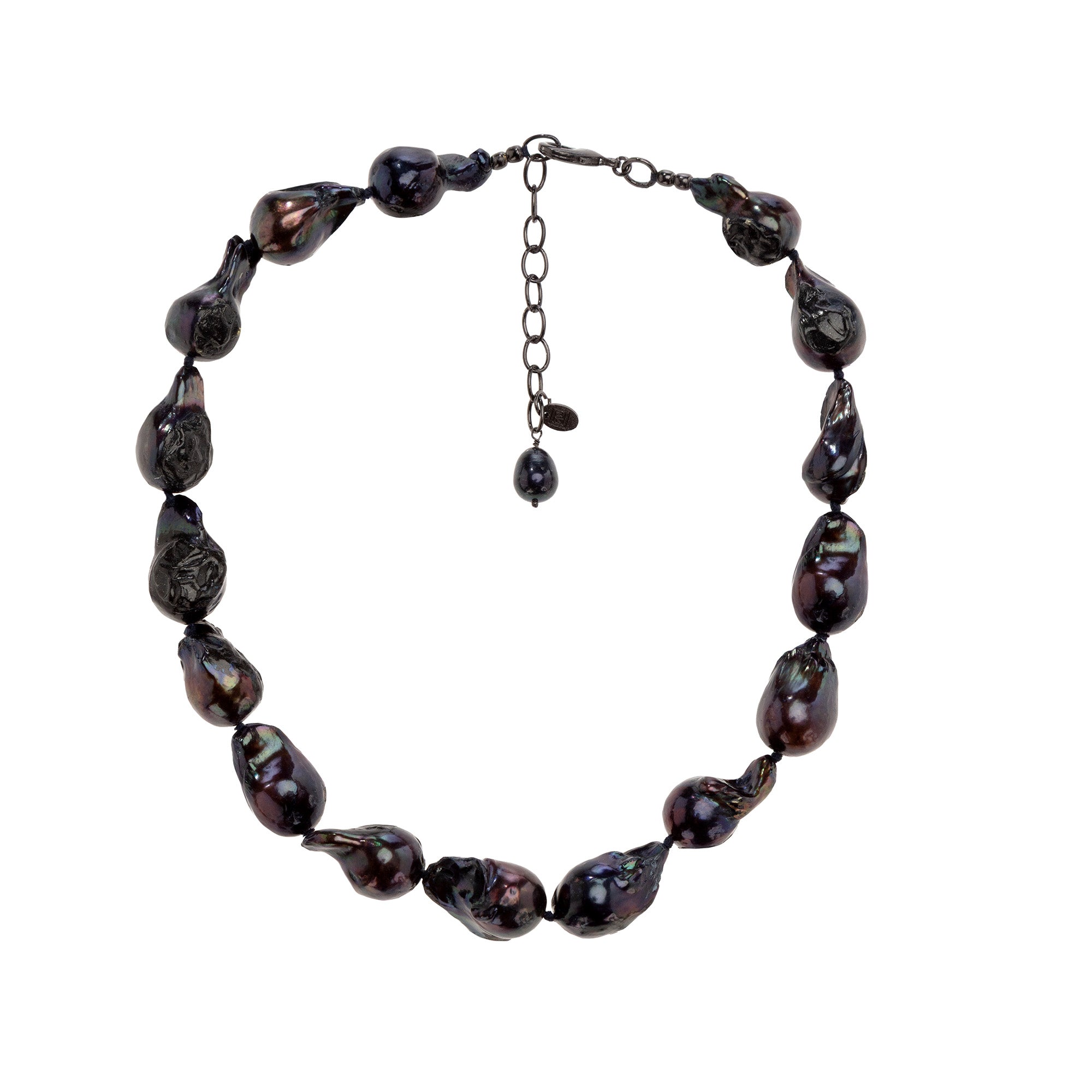 Black Baroque Necklace: The Bruna