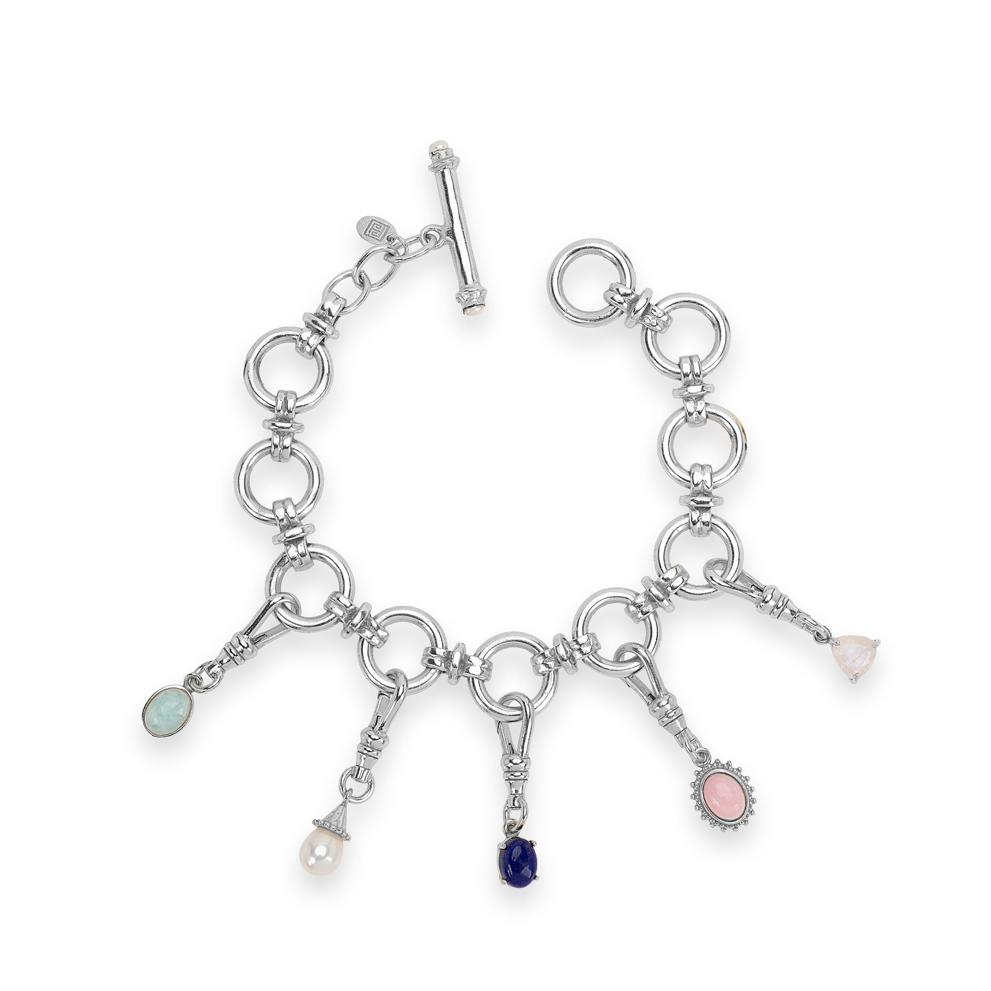 The Wilma: Chunky Link T-Bar Bracelet