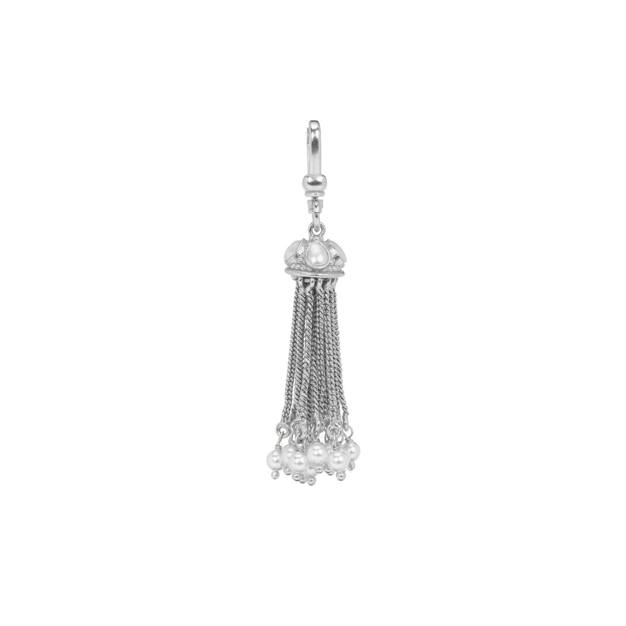 The Odessa: Tassel & Pearl Charm