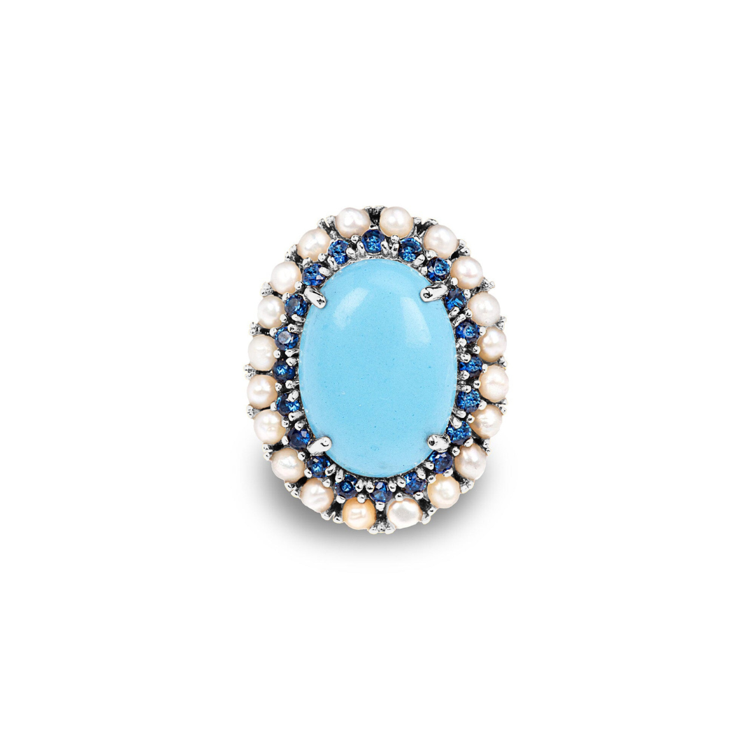 Freshwater Pearl Cocktail Ring: The Caroline