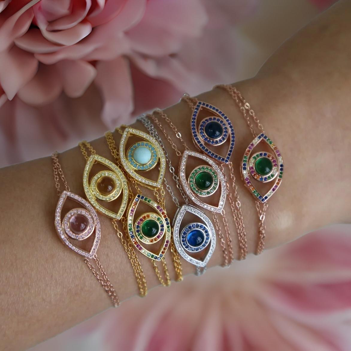 5 for 60% Off - Evil Eye Bracelets: The Santi