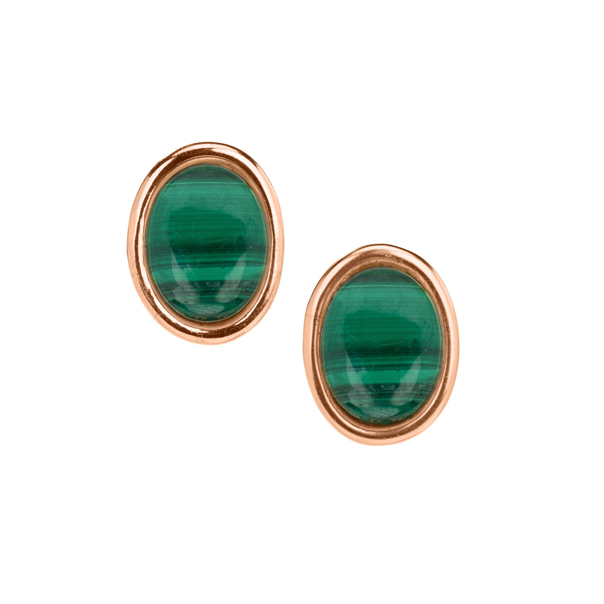 The Aubrey : Large Gemstone Studs