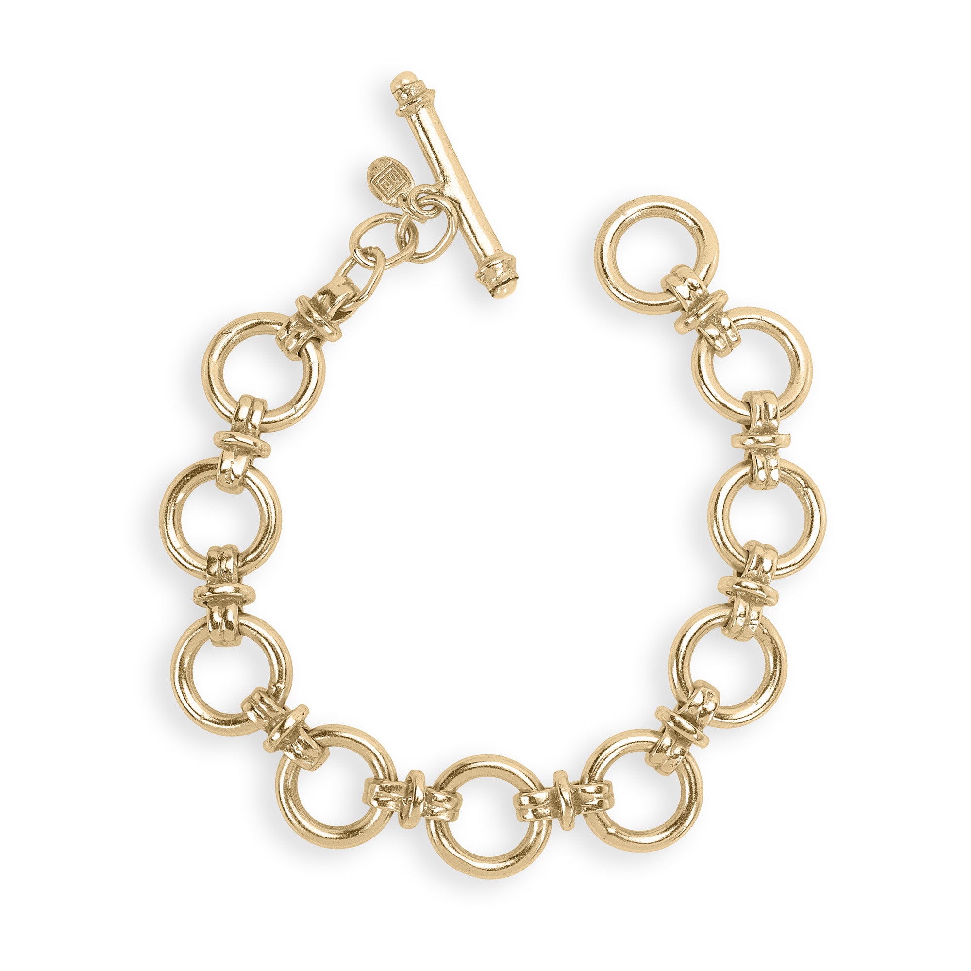 The Wilma: Chunky Link T-Bar Bracelet