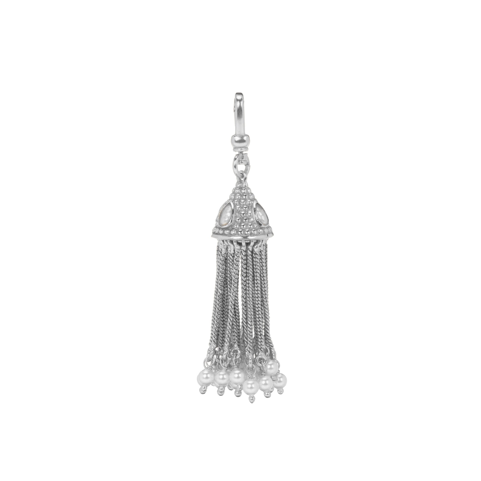 The Odessa: Tassel & Pearl Charm