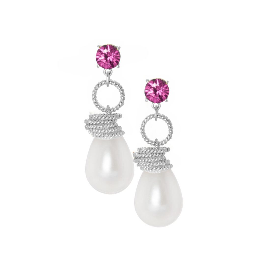 Pearl Drop Earrings: The Clarissa
