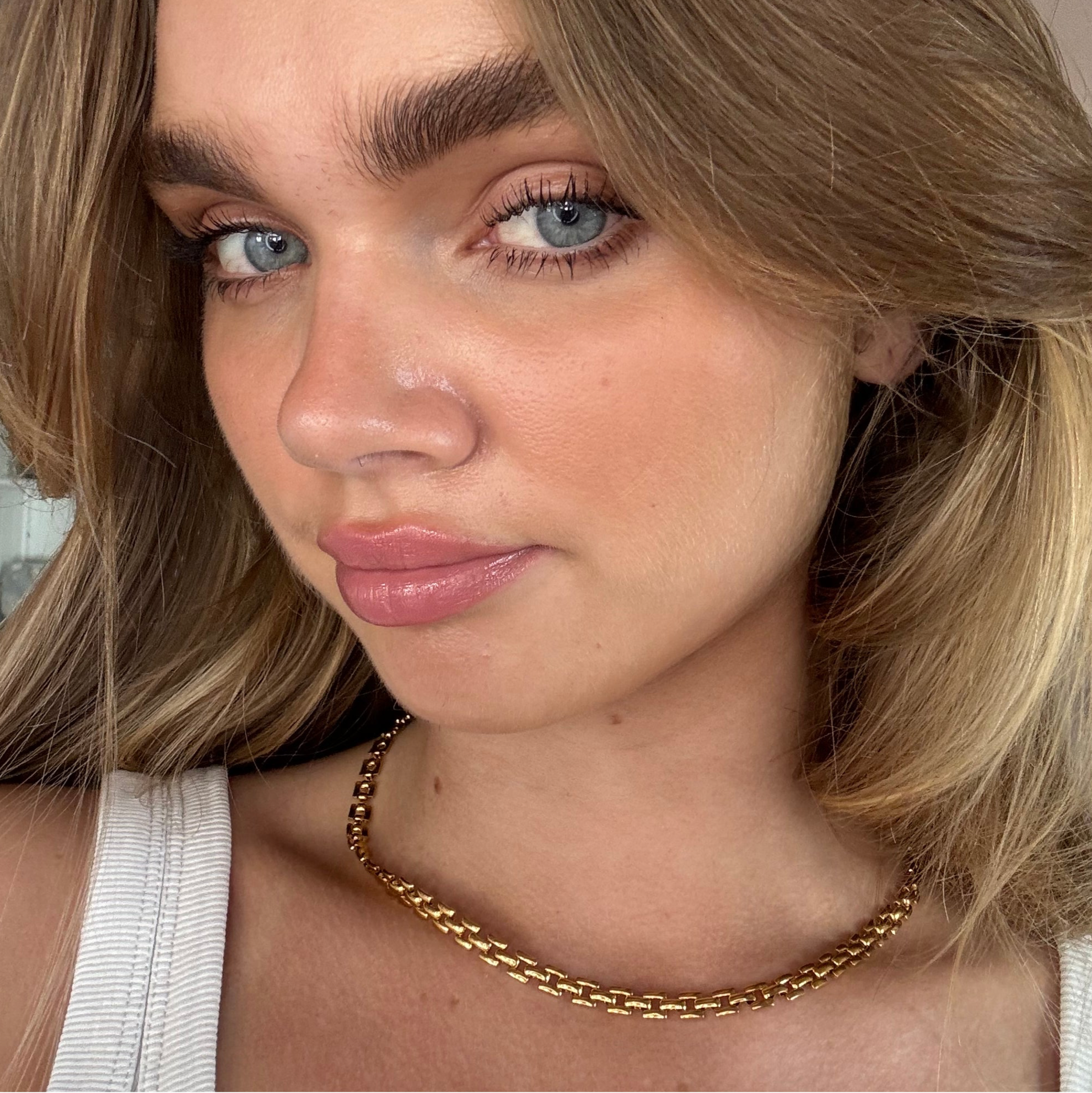 5 for 60% Off - Square Link Necklace: The Nikki