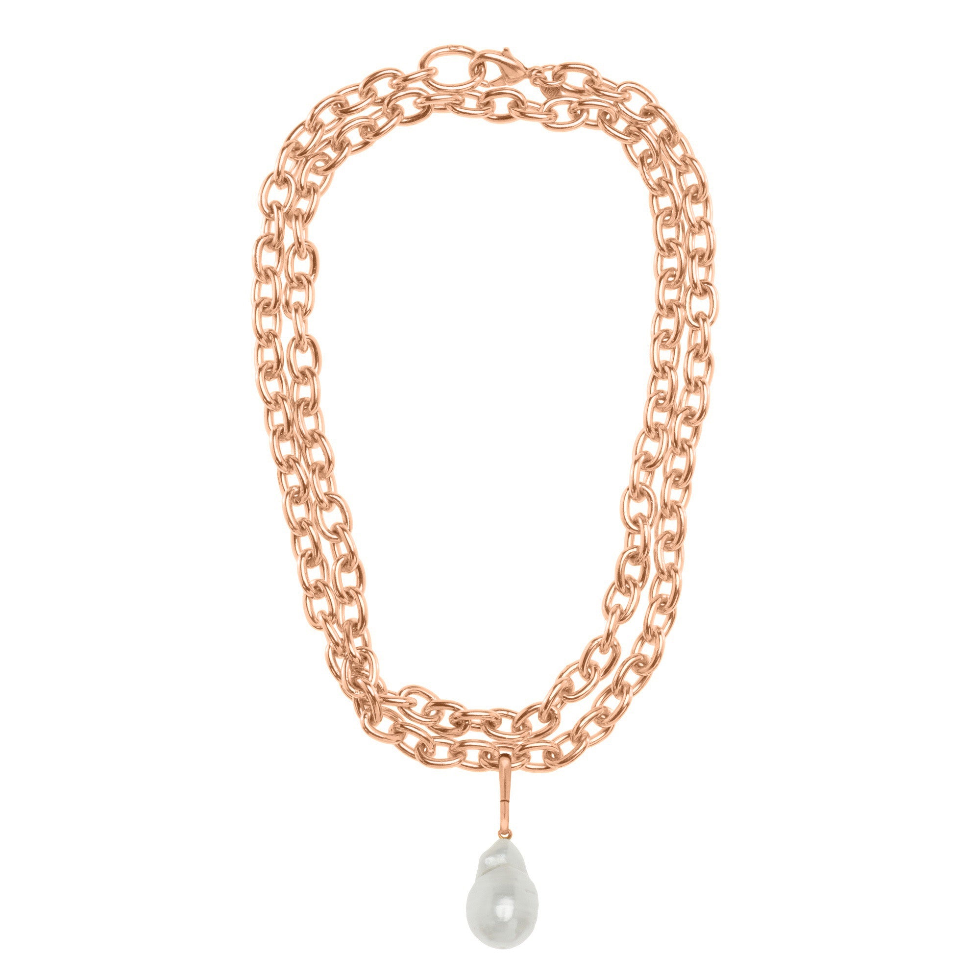 The Delphine: Long Link Necklace