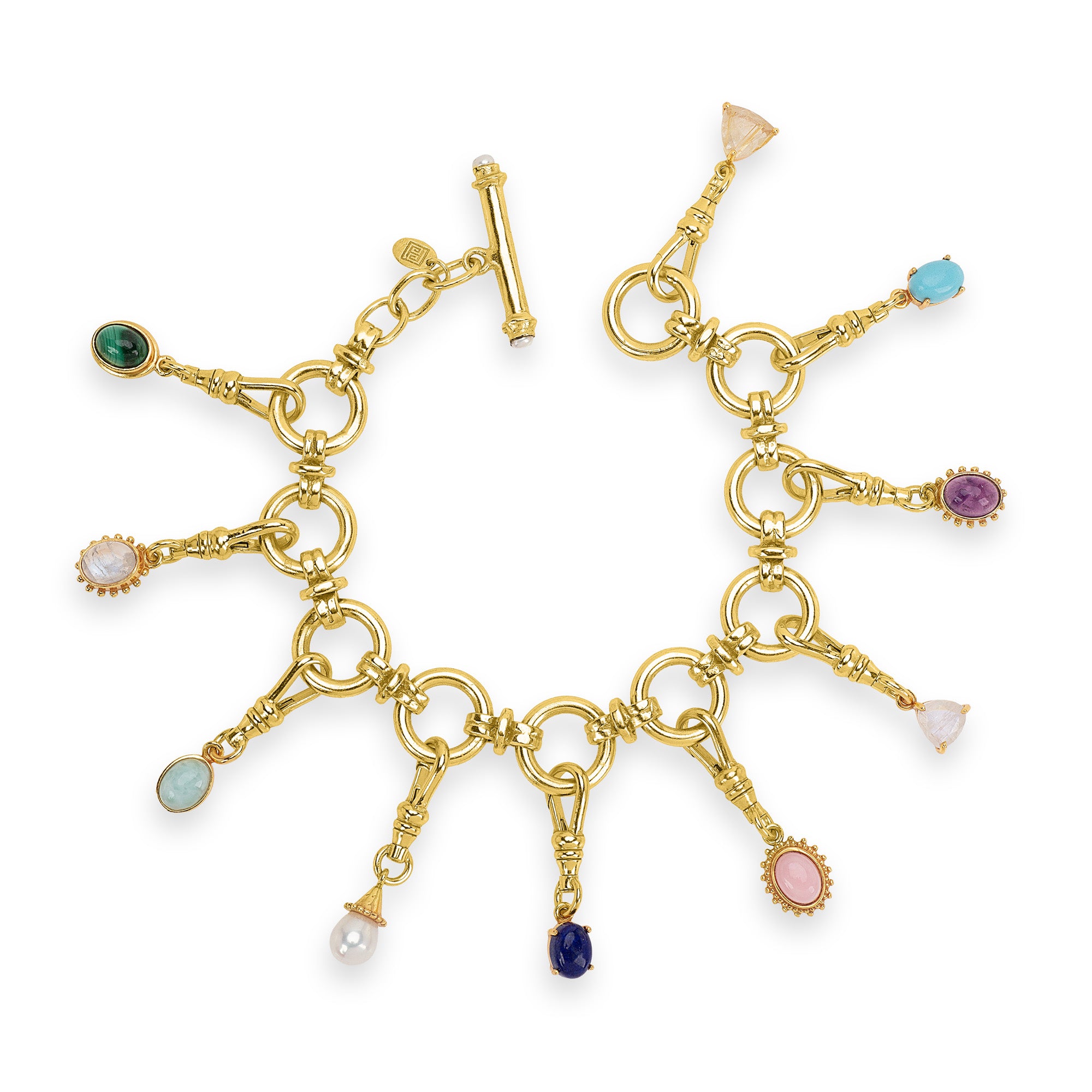 The Wilma: Chunky Link T-Bar Bracelet