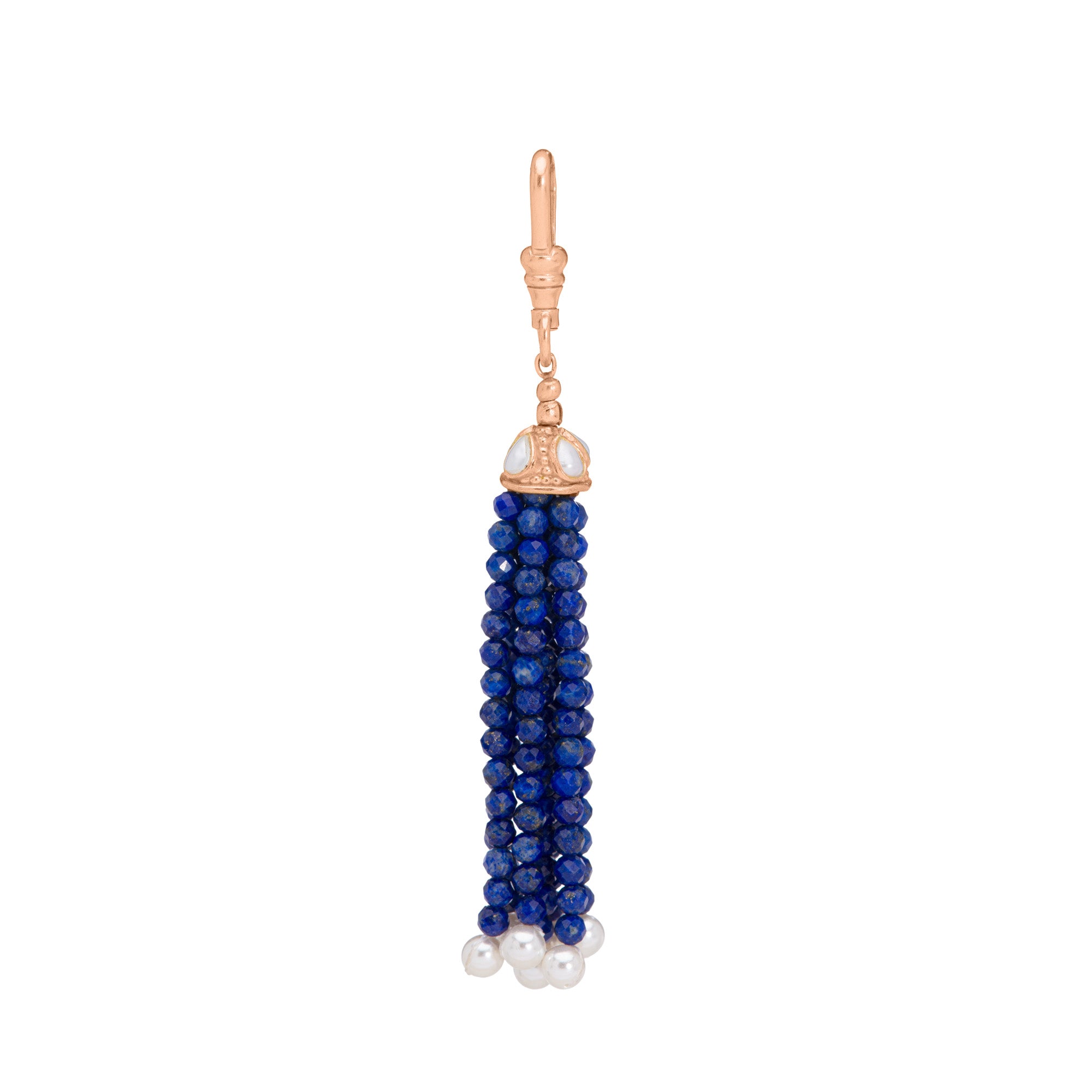 The Odessa: Lapis Lazuli Tassel Charm