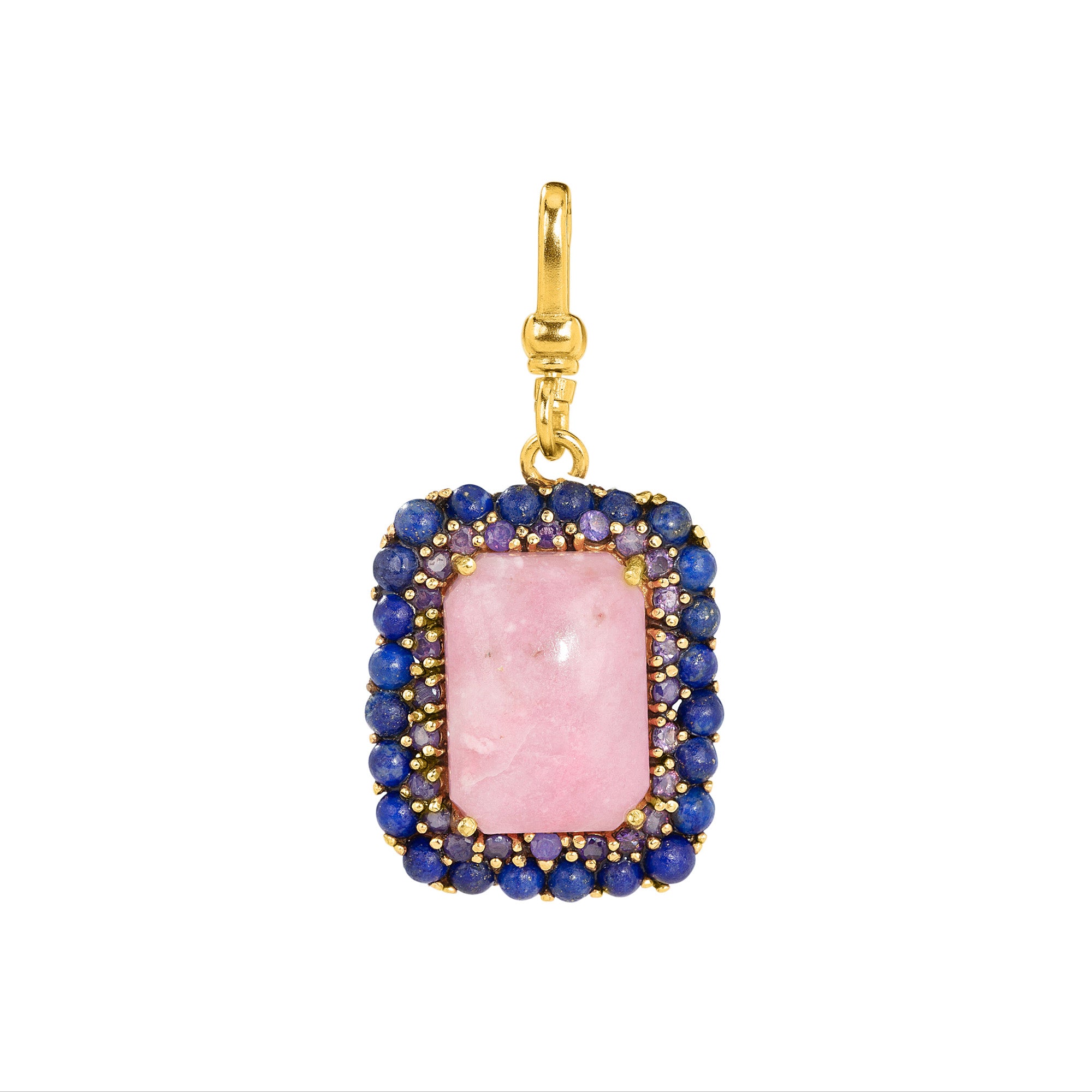 Petalite & Lapiz Lazuli Charm: The Cristina