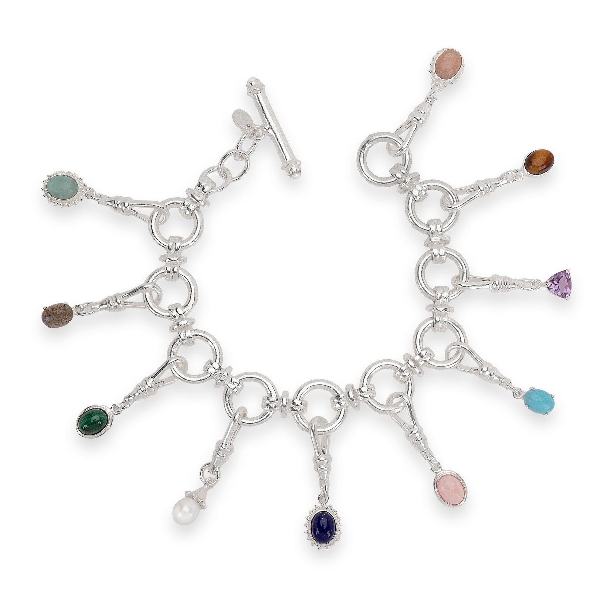 The Wilma: Chunky Link T-Bar Bracelet