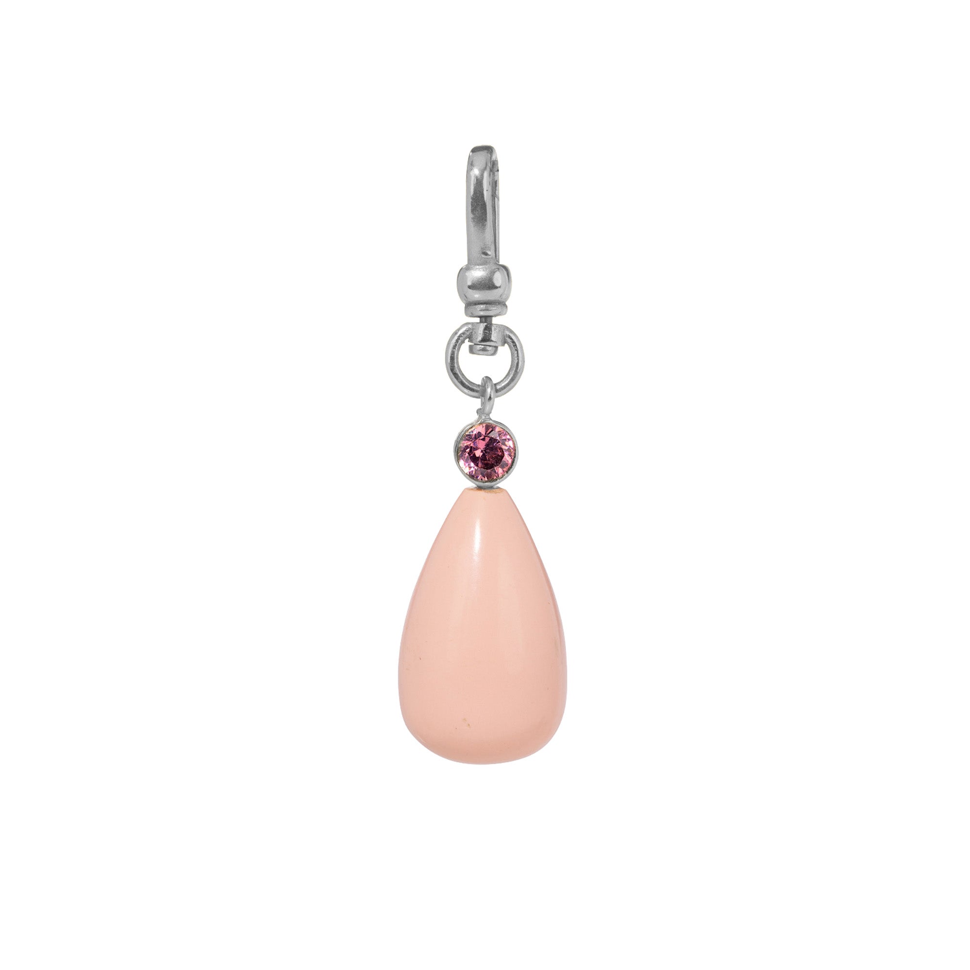 The Melody: Small Pink & Coral Drop Charm