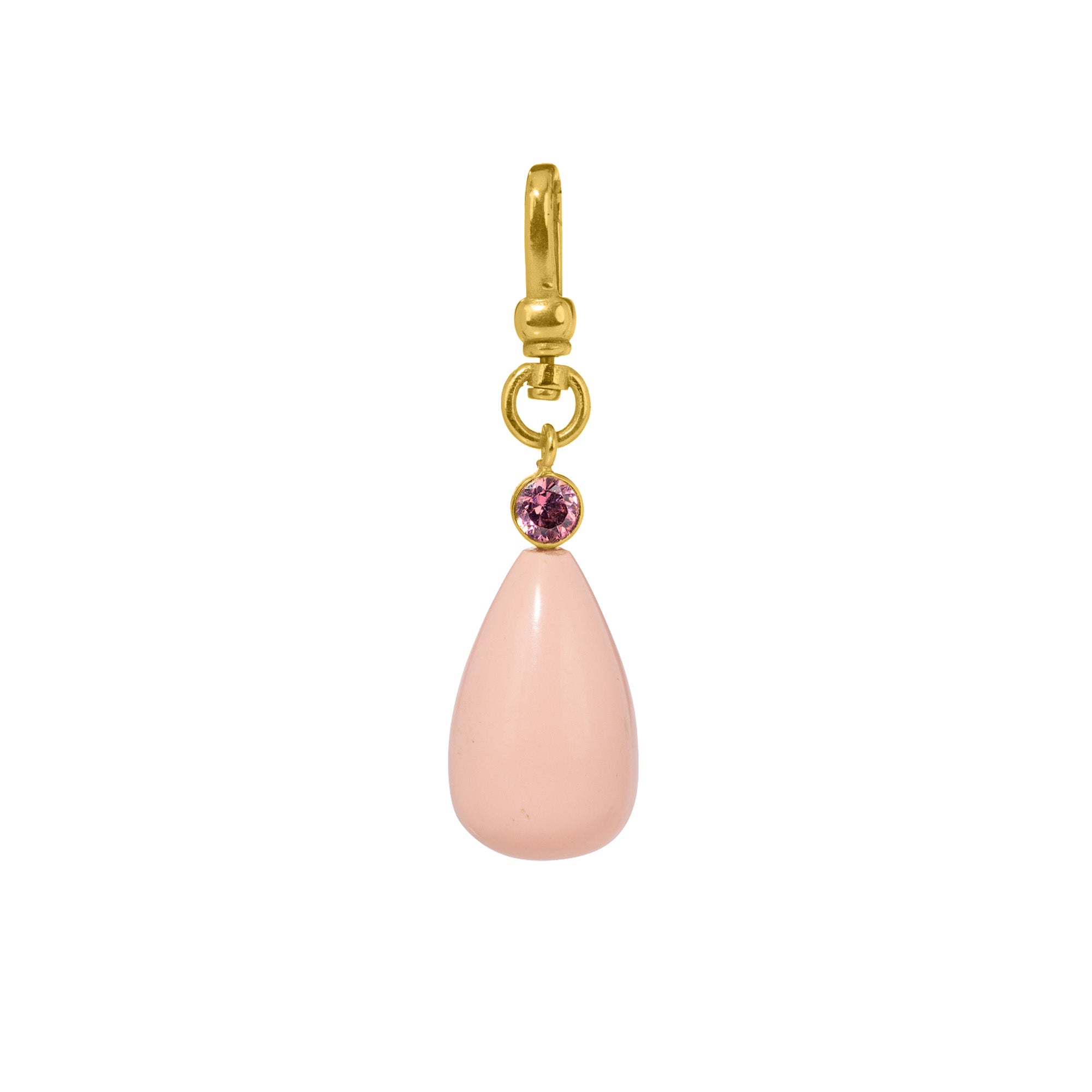 The Melody: Small Pink & Coral Drop Charm